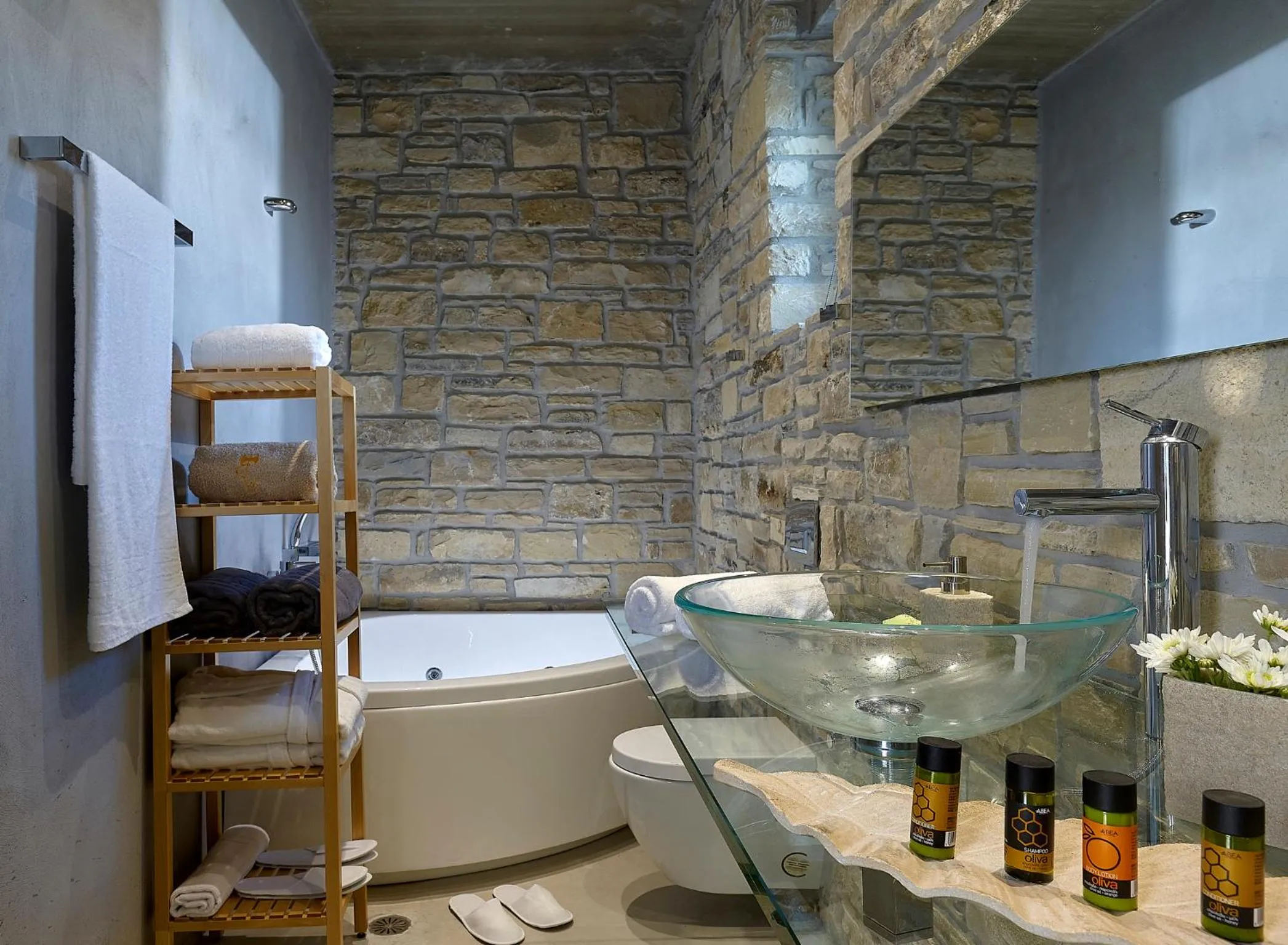 Toilet in Kouros n' Kori Villas