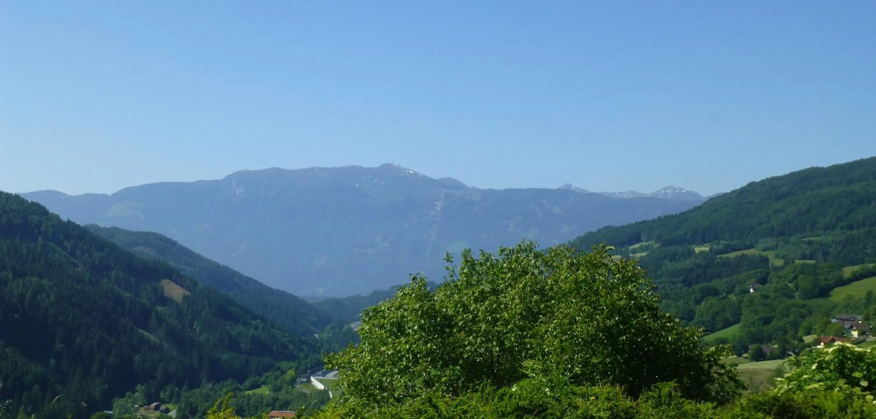 Mountain view in Ferienwohnungen Simonbauer