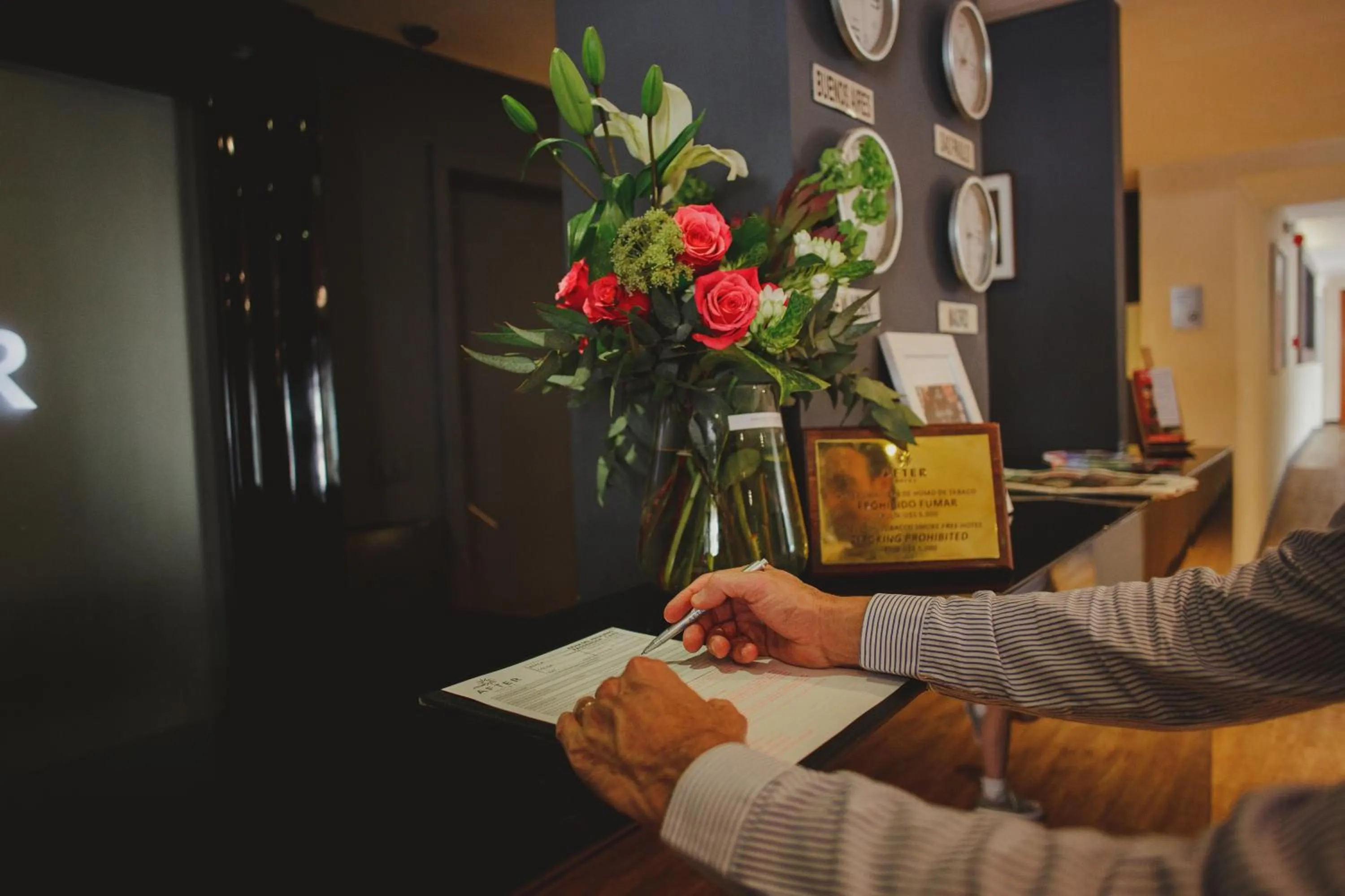 Lobby or reception in After Hotel Montevideo
