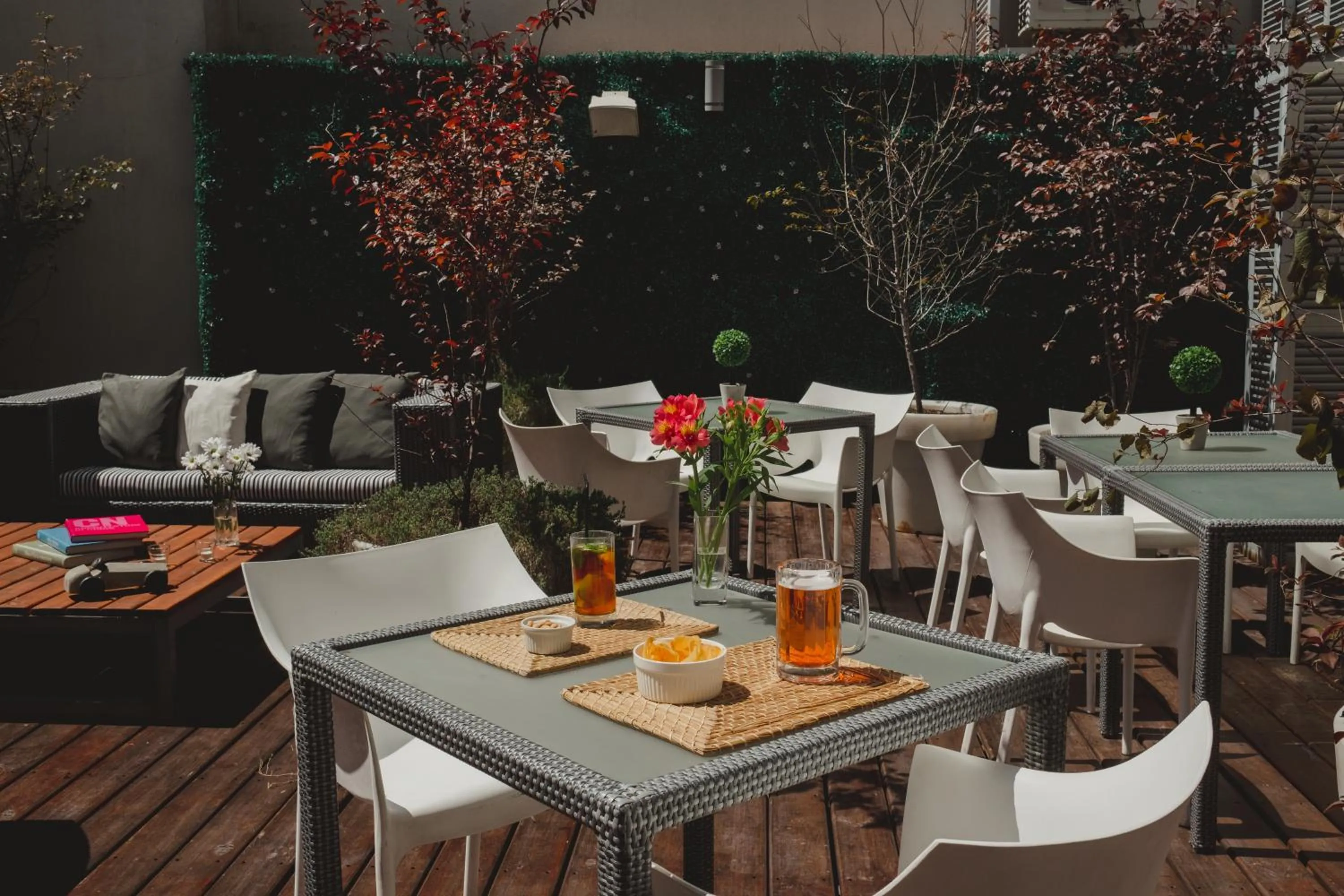 Patio in After Hotel Montevideo