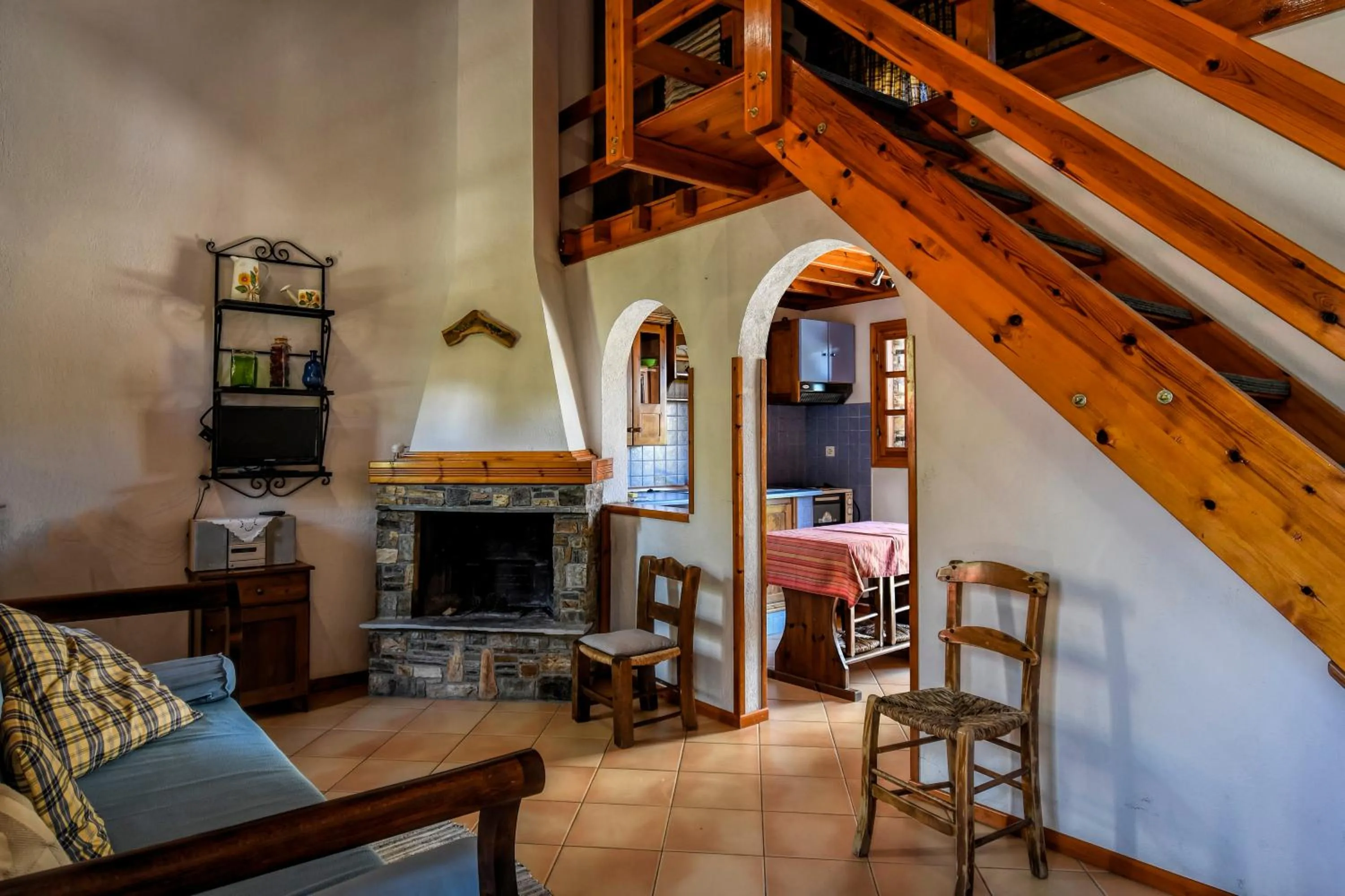 Living room in Alexis Villas