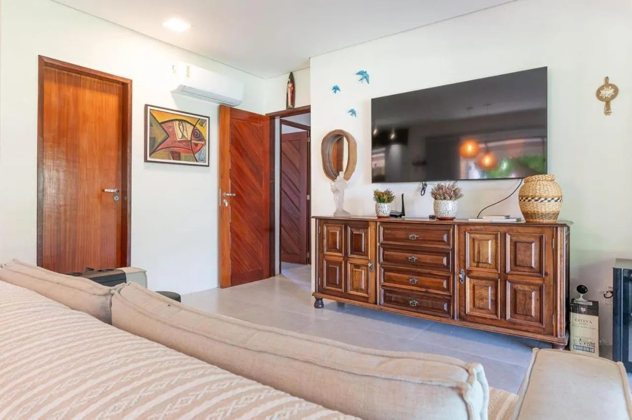 Bed in Chales Maragogi