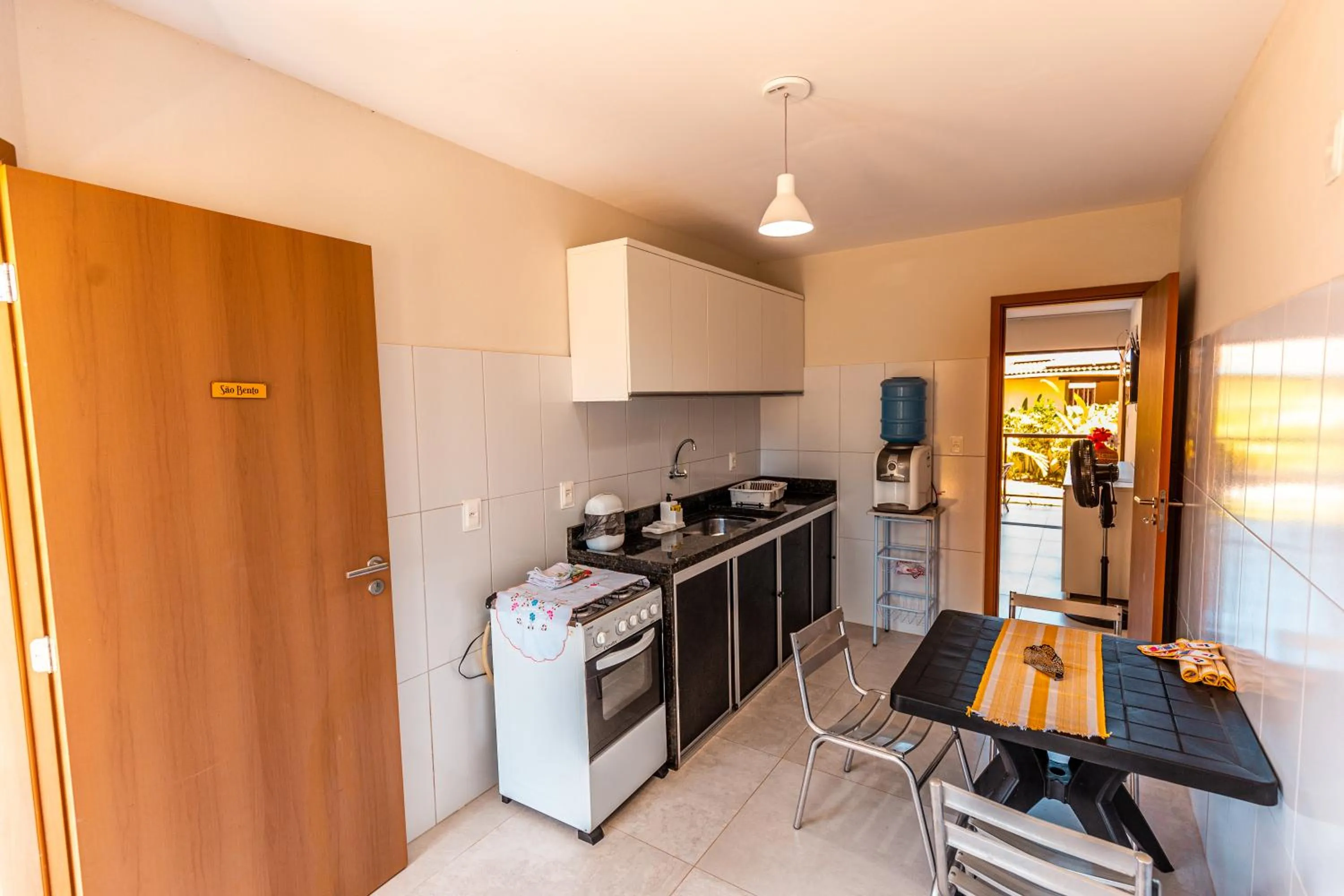 Communal kitchen in Chales Maragogi