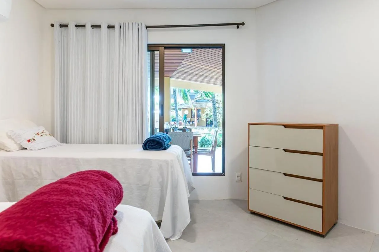 Bedroom, Bed in Chales Maragogi