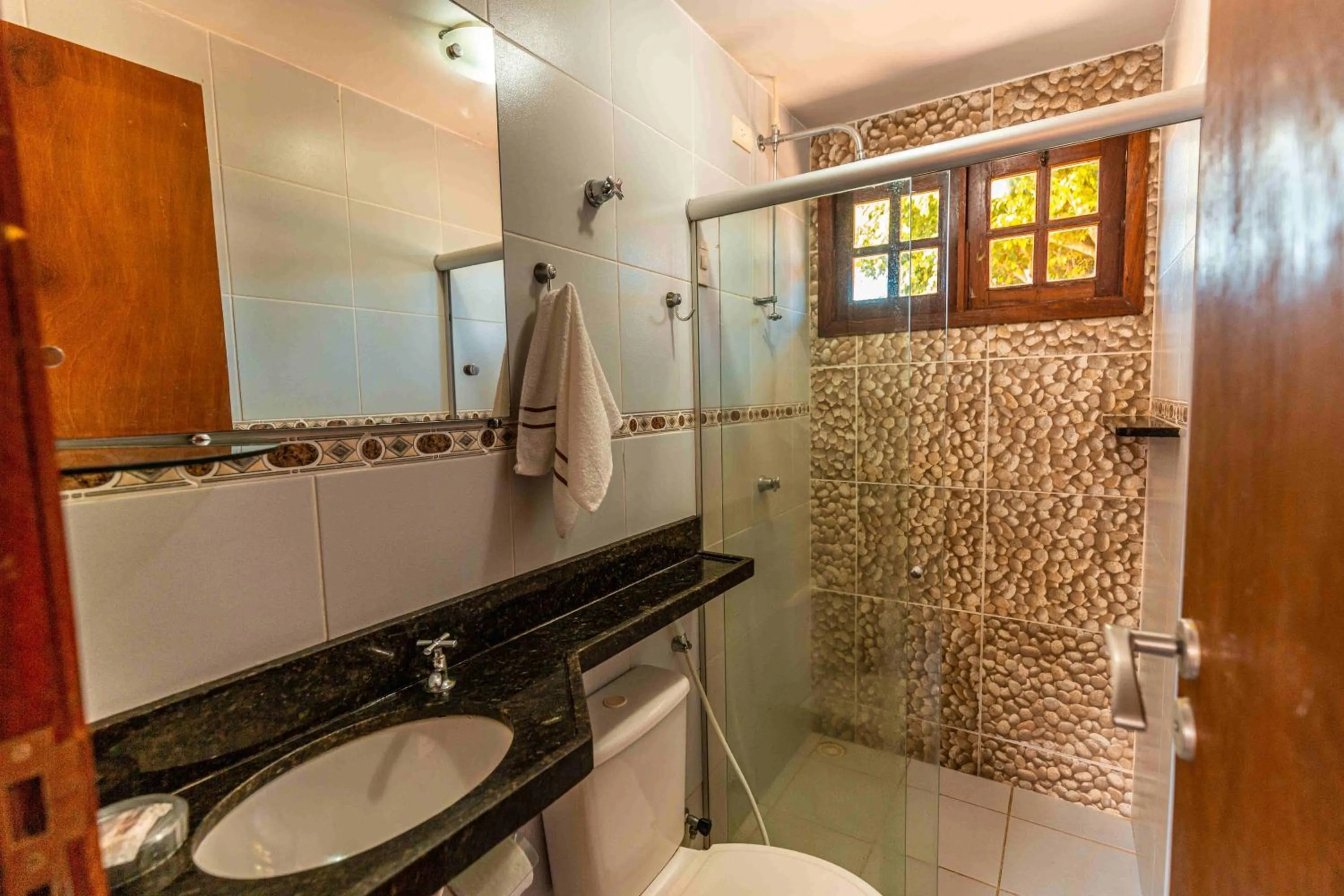 Bathroom in Chales Maragogi
