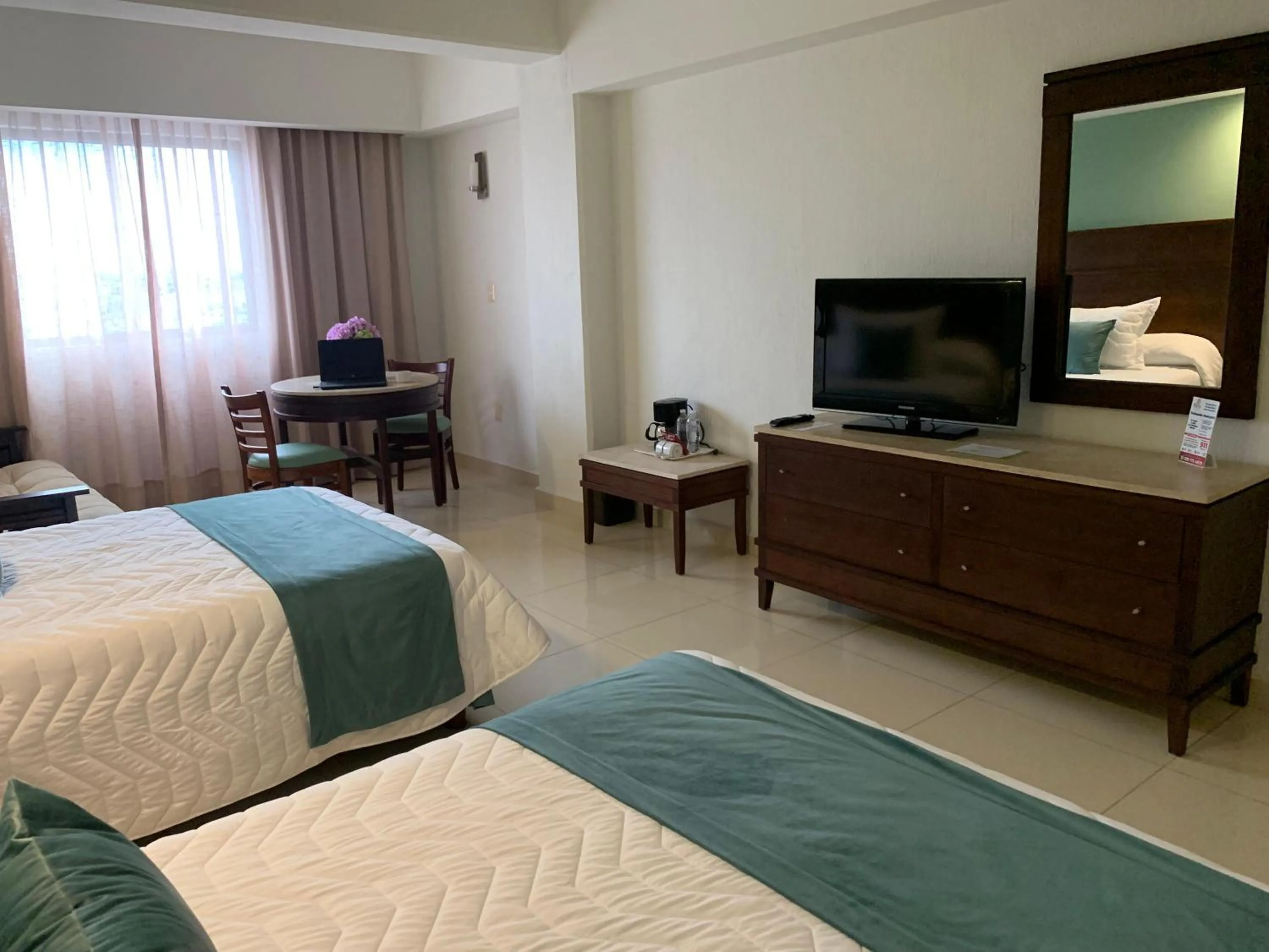 Bed in Hotel Bello Veracruz