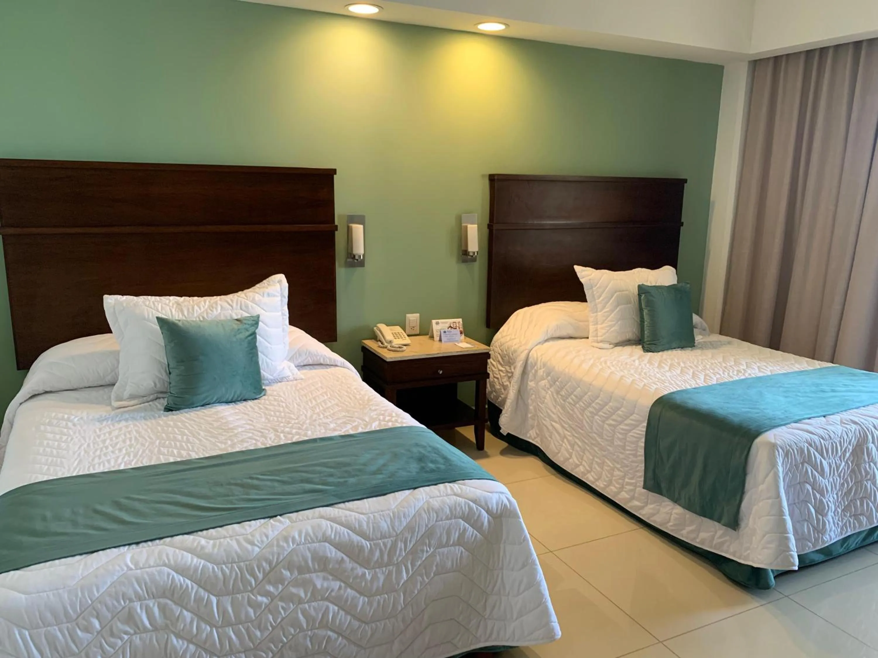 Bed in Hotel Bello Veracruz