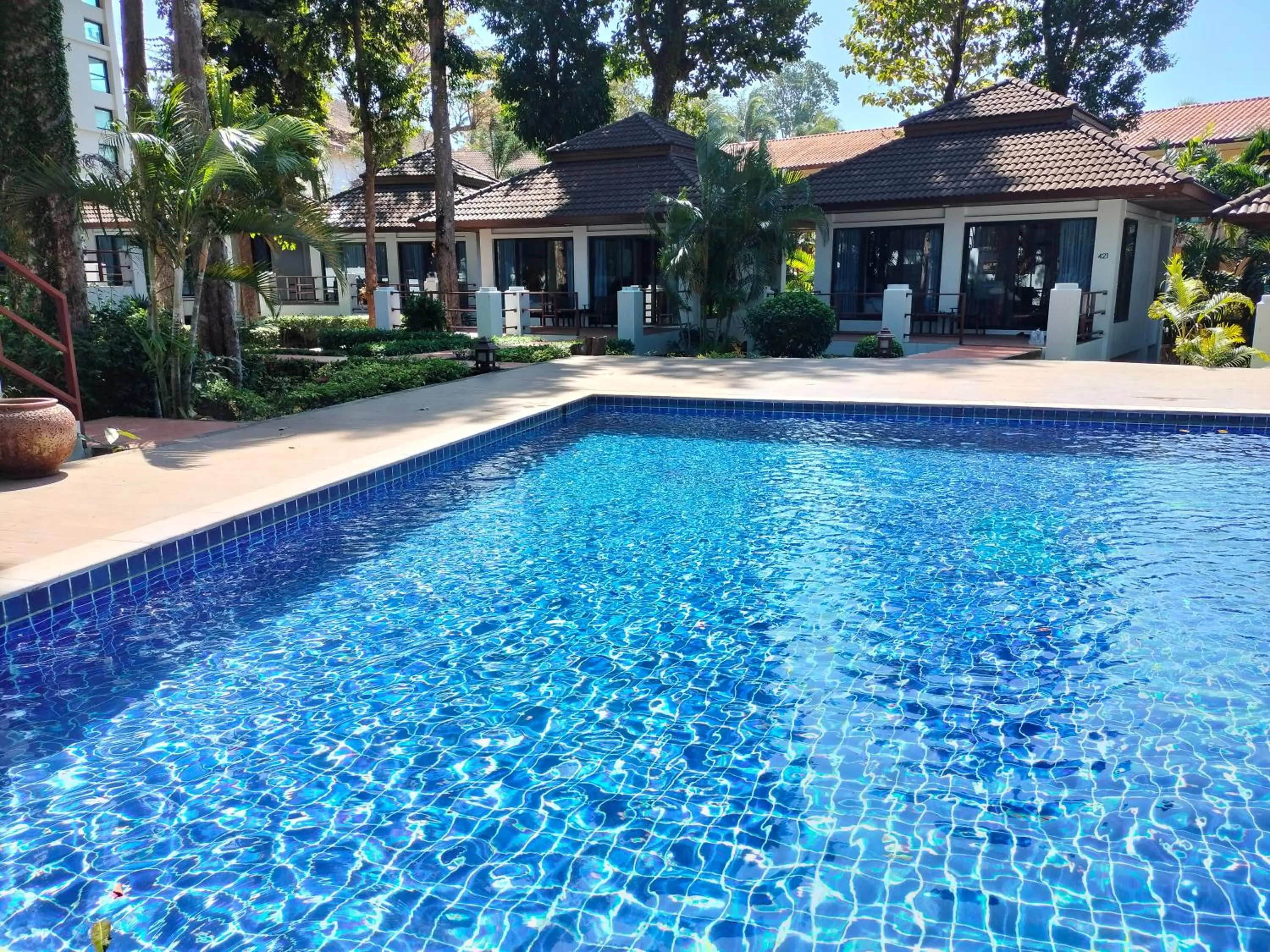 Pool view in Chang Buri Resort & Koh Chang Hillside