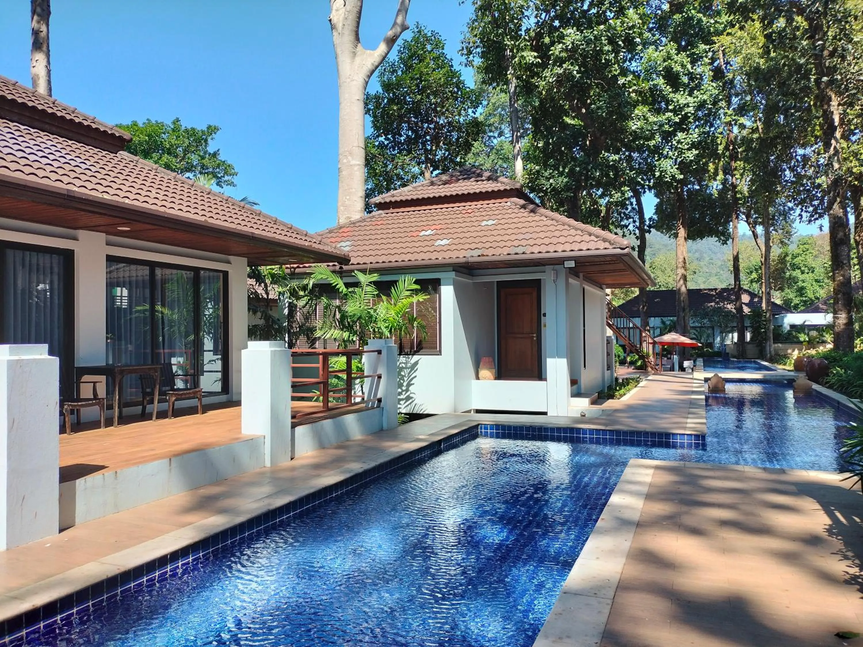 Pool view in Chang Buri Resort & Koh Chang Hillside