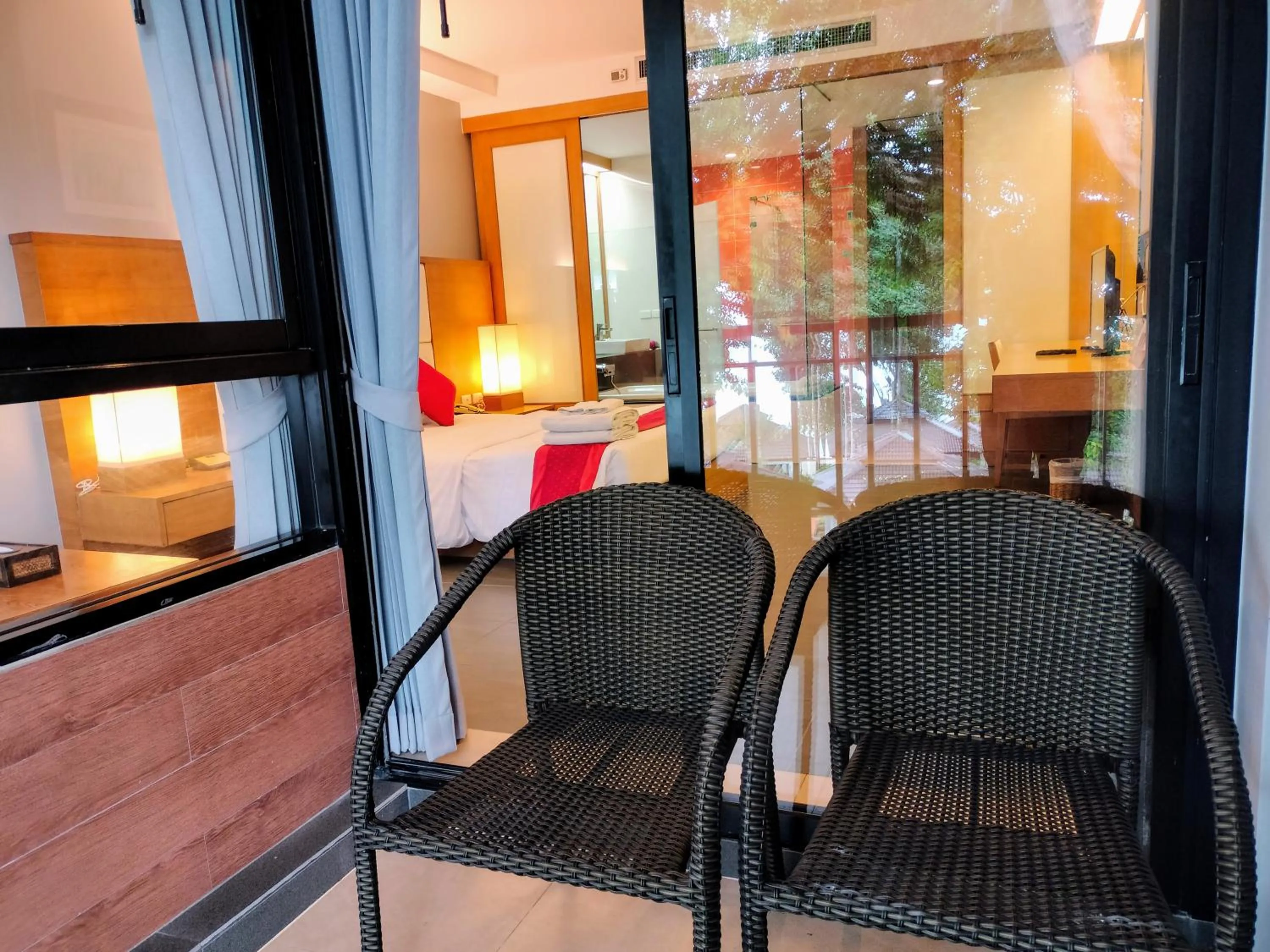 Balcony/Terrace in Chang Buri Resort & Koh Chang Hillside