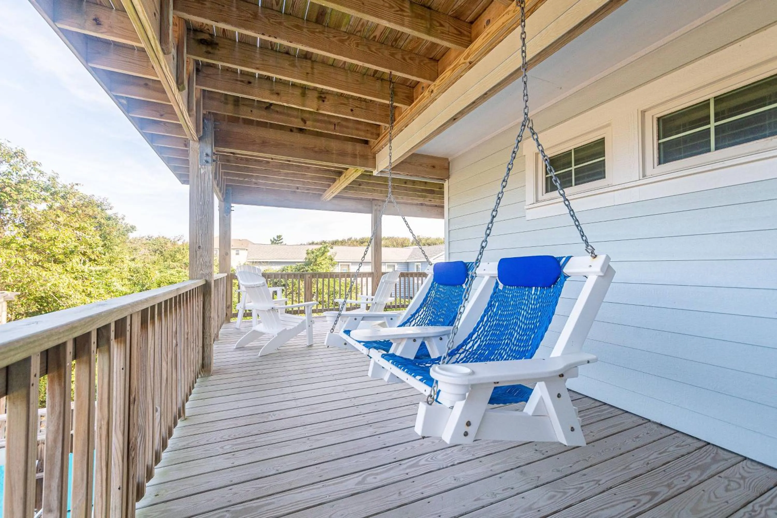 Sea Fever - Duck, Saltaire, 130 Yds to Beach, Ocean View, Pool, Hot Tub, Tiki Bar, Flex Stays