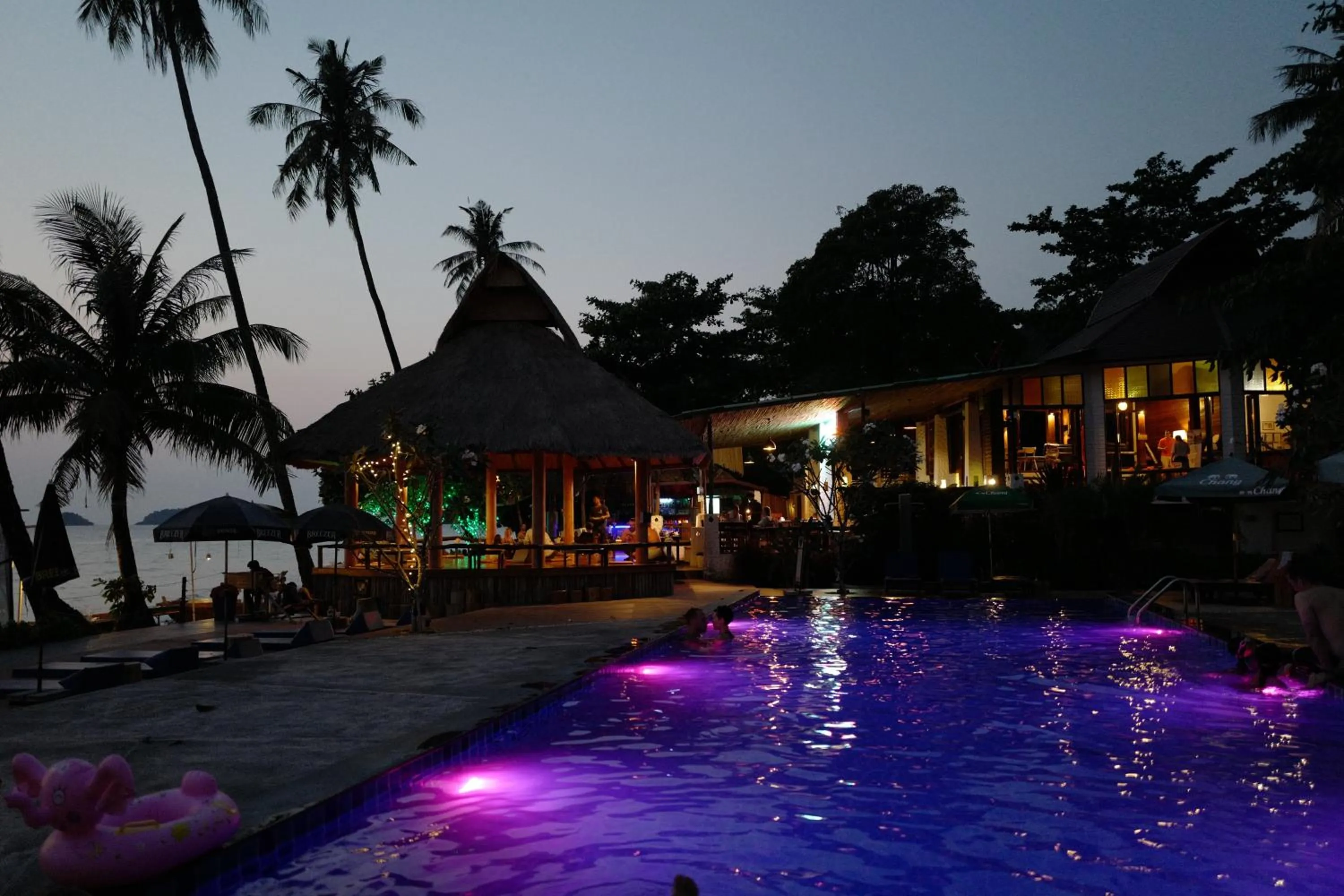 Swimming pool in Nature Beach Resort