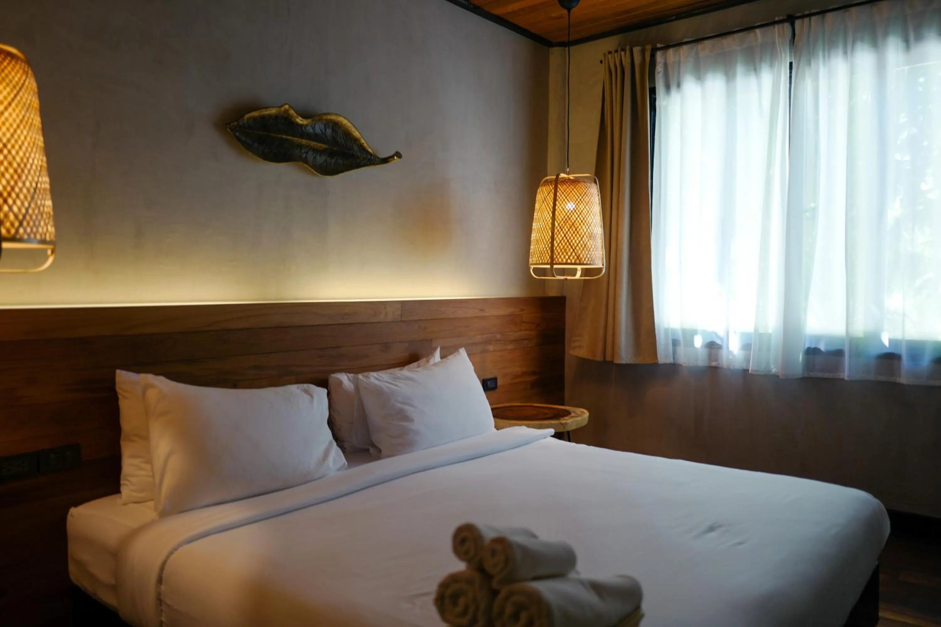 Bed in Nature Beach Resort