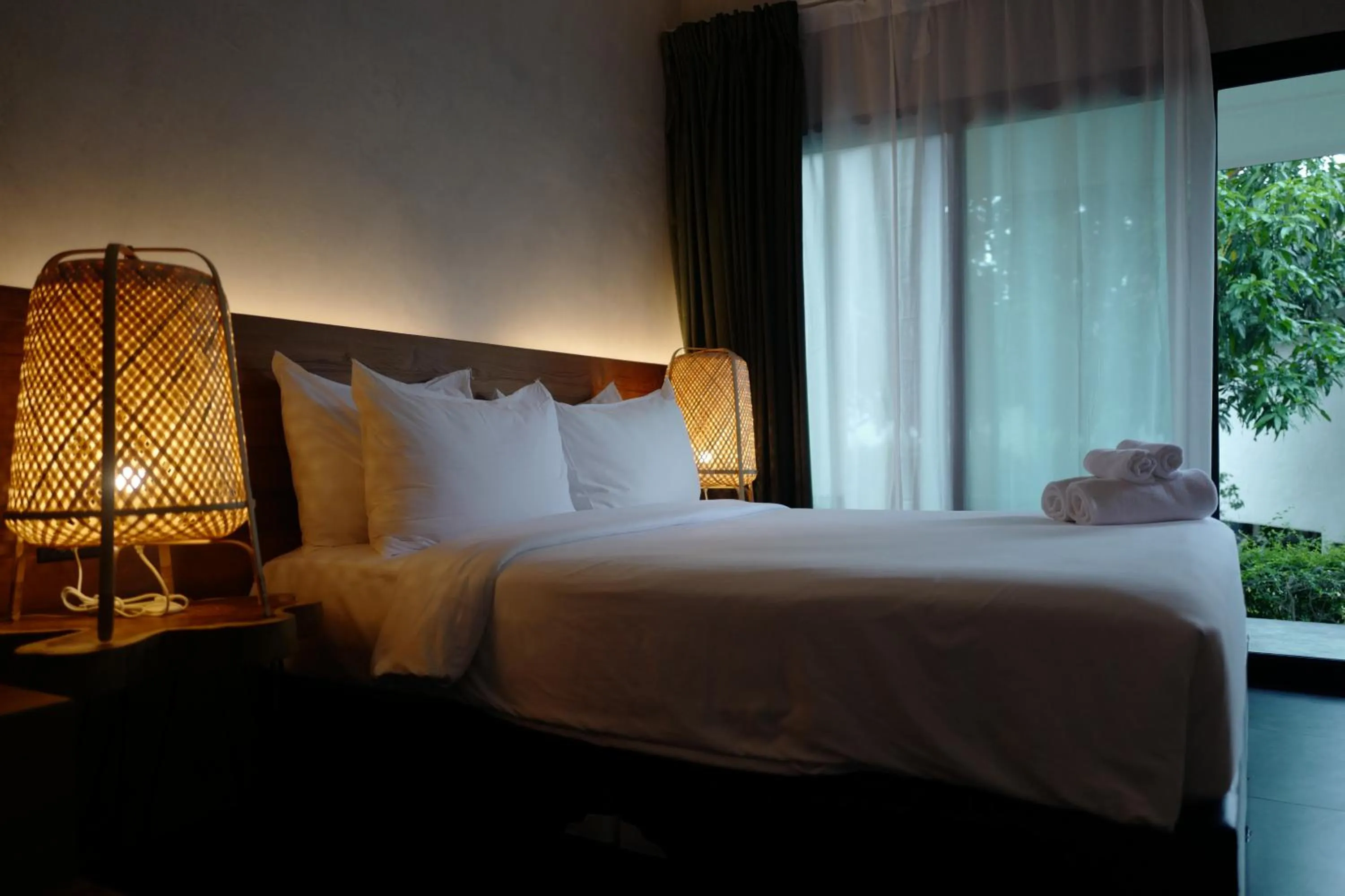 Bed in Nature Beach Resort