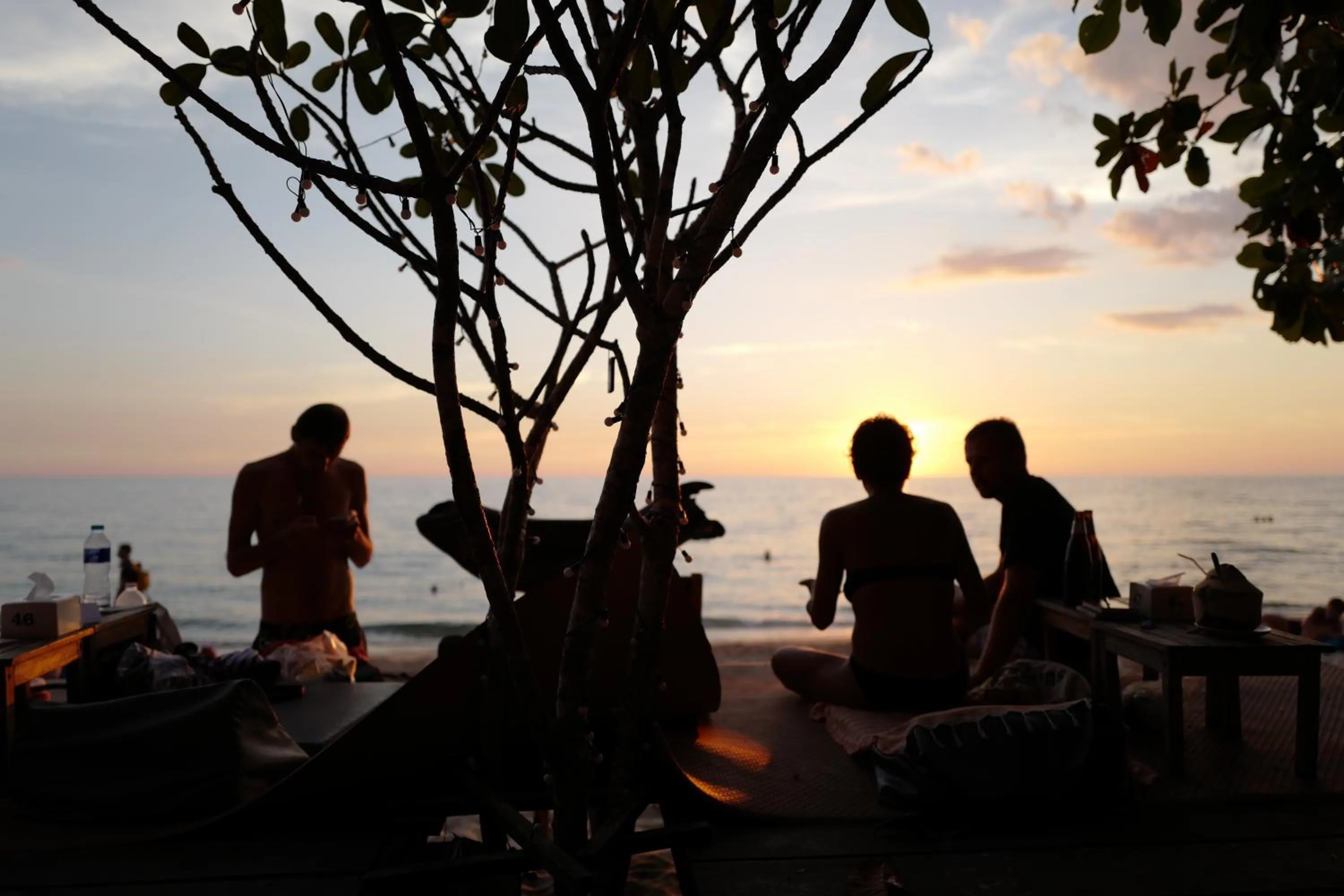 Sunset in Nature Beach Resort