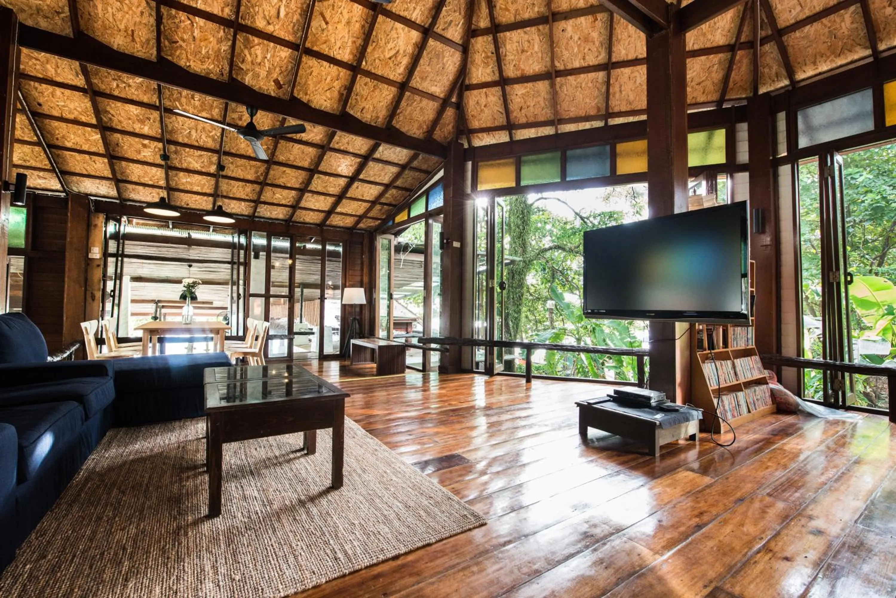 Communal lounge/ TV room in Nature Beach Resort