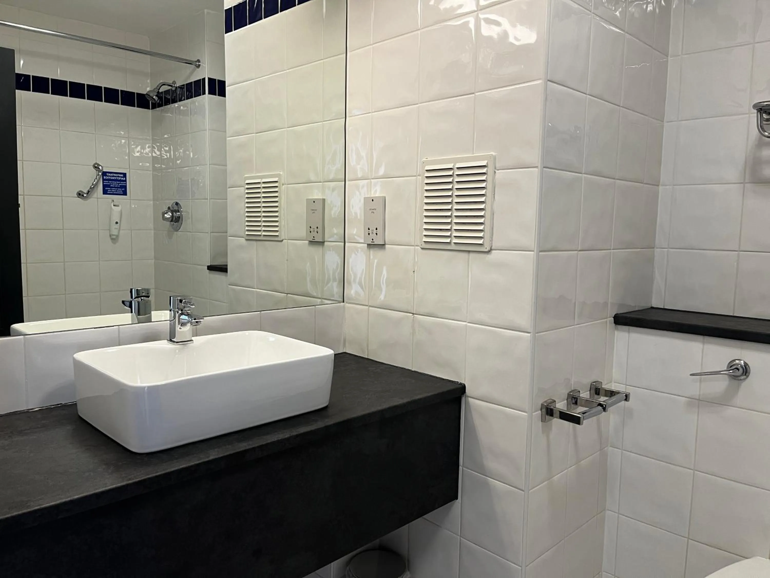 Bathroom in Best Western Plough and Harrow Hotel