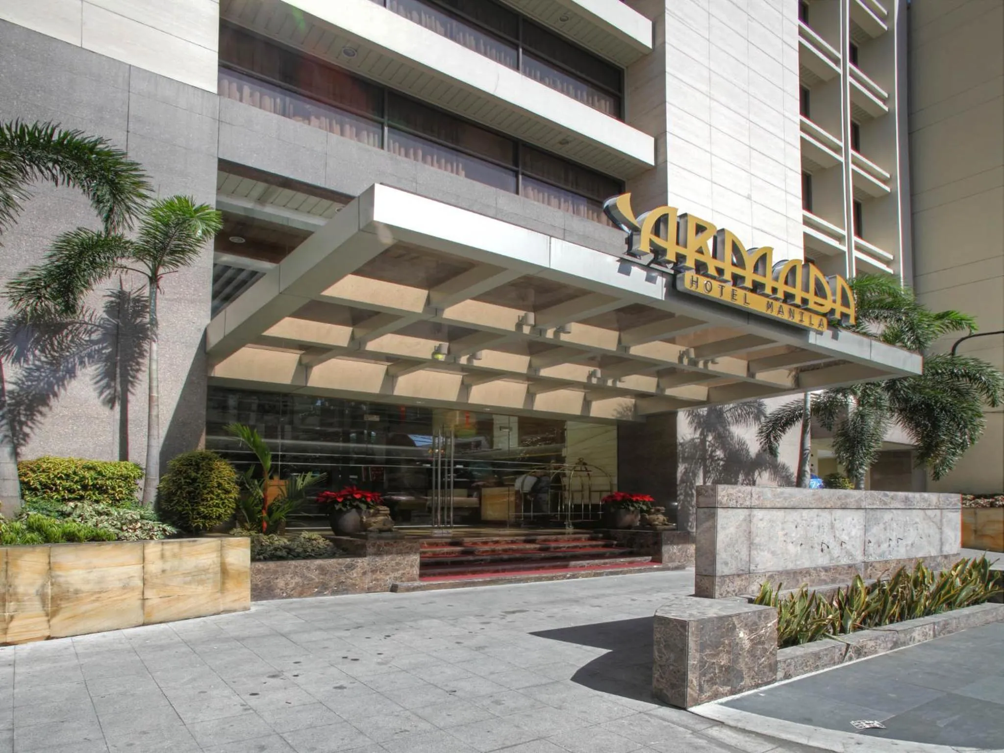 Facade/entrance in Armada Hotel Manila
