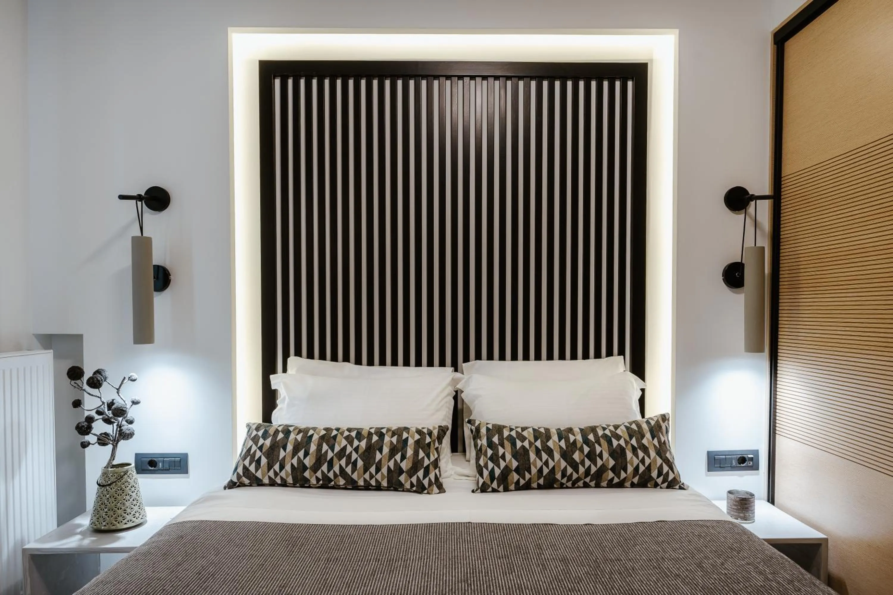 Bed in Andrew's Luxury Residence