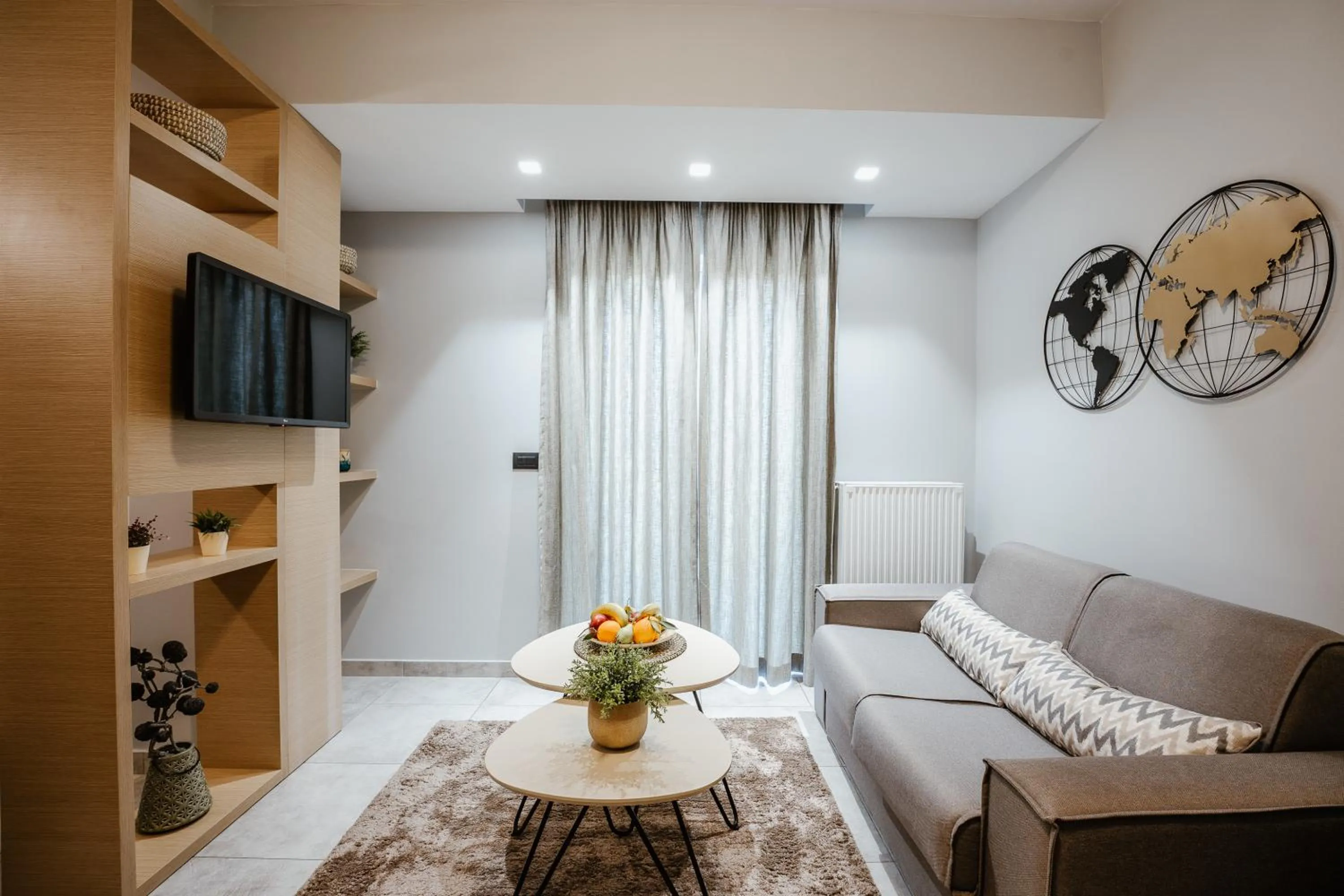 Seating area in Andrew's Luxury Residence