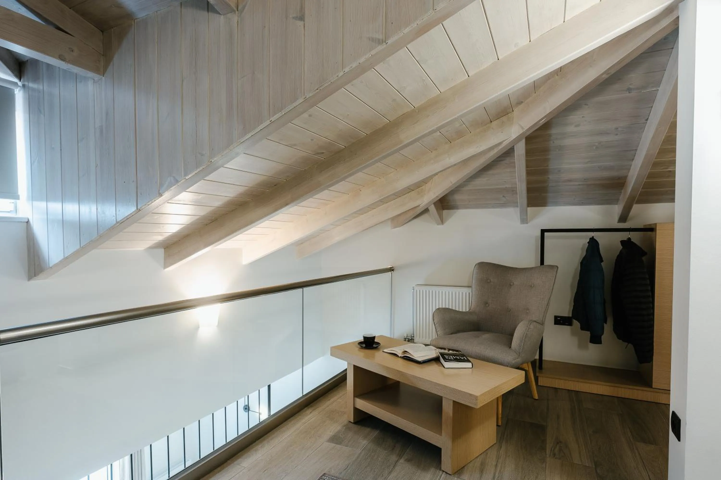 Seating area in Andrew's Luxury Residence