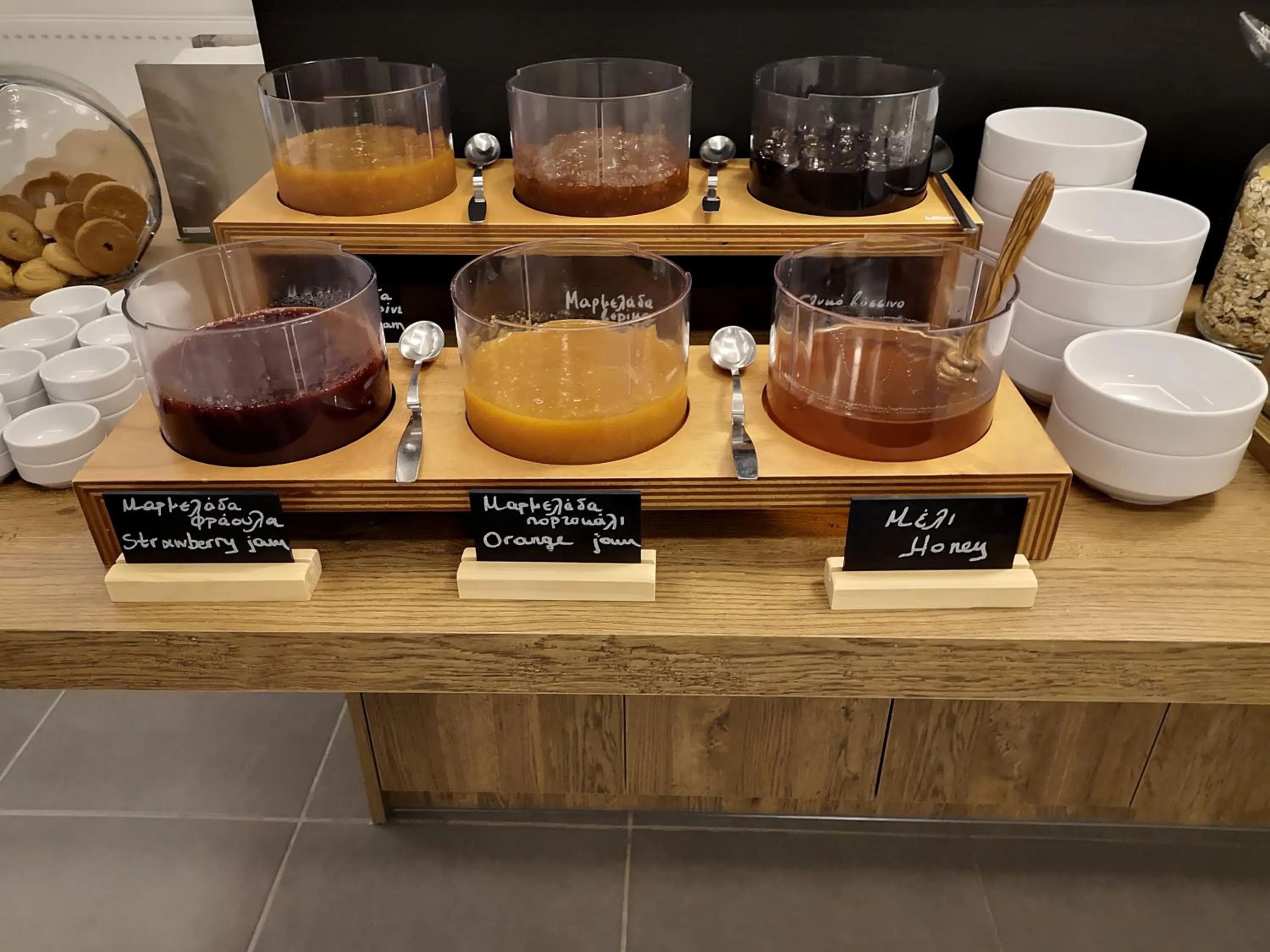 Continental breakfast in Andrew's Luxury Residence