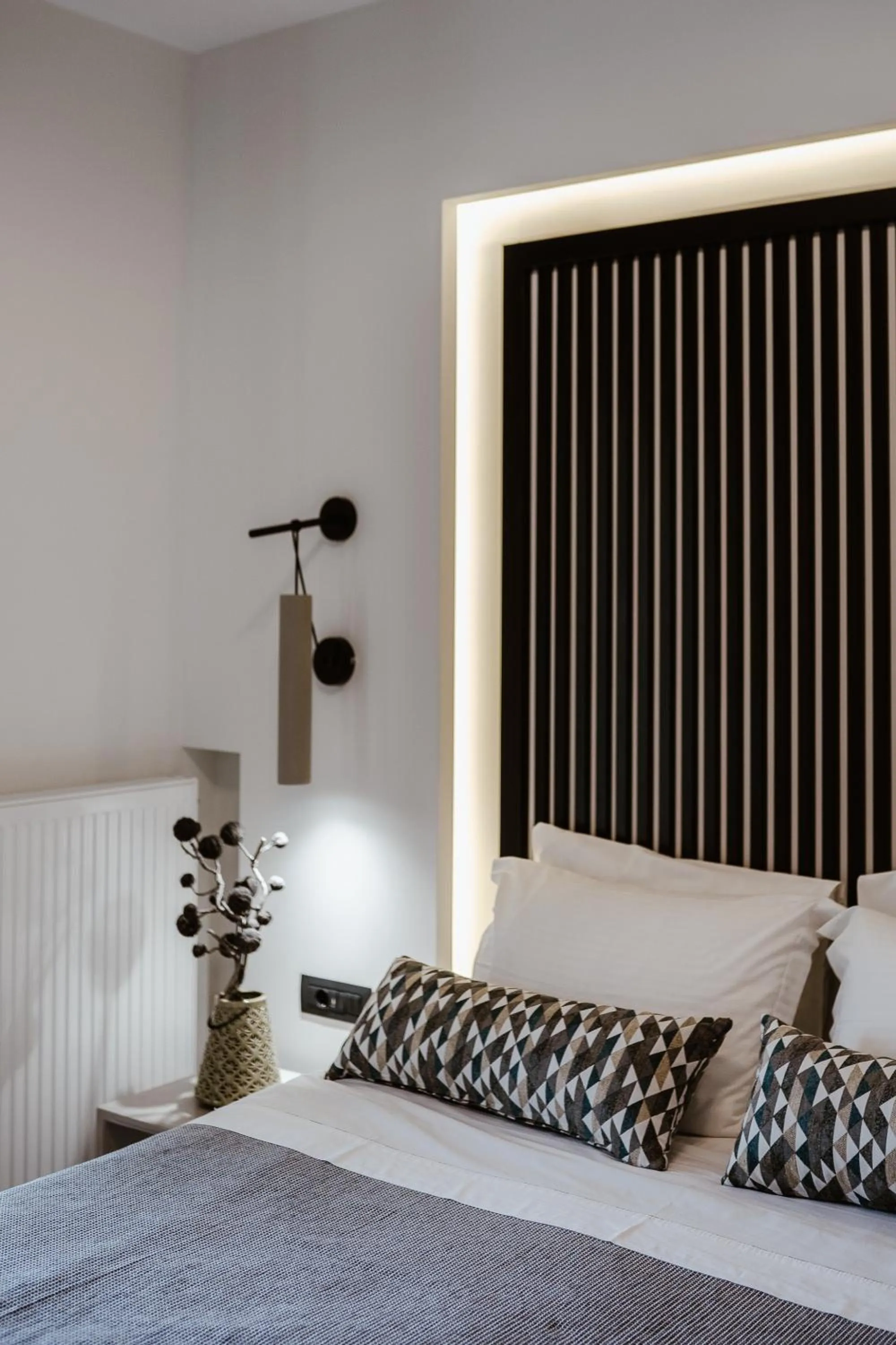 Bed in Andrew's Luxury Residence