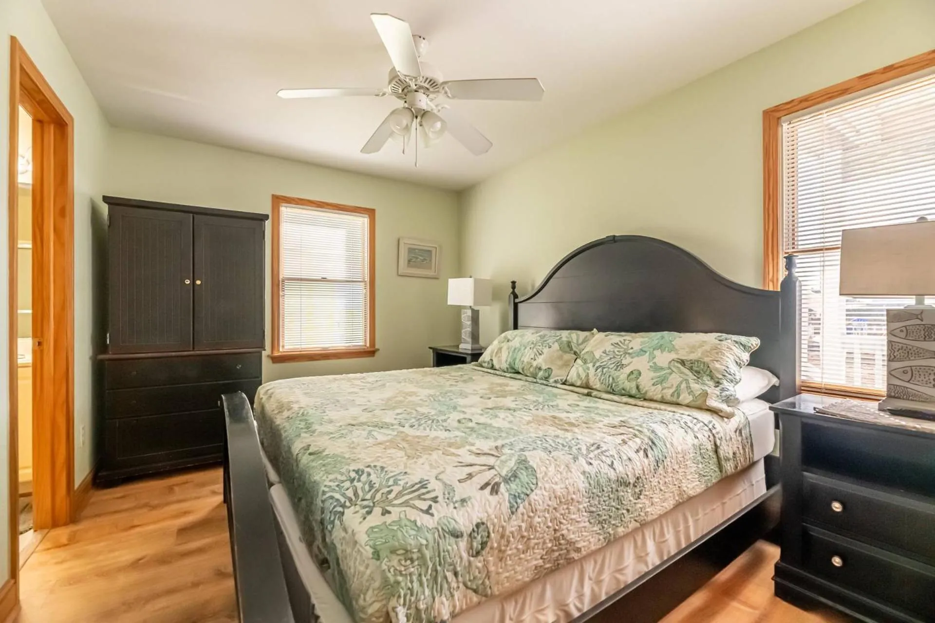 Bed in Jockey's Ridge Haven