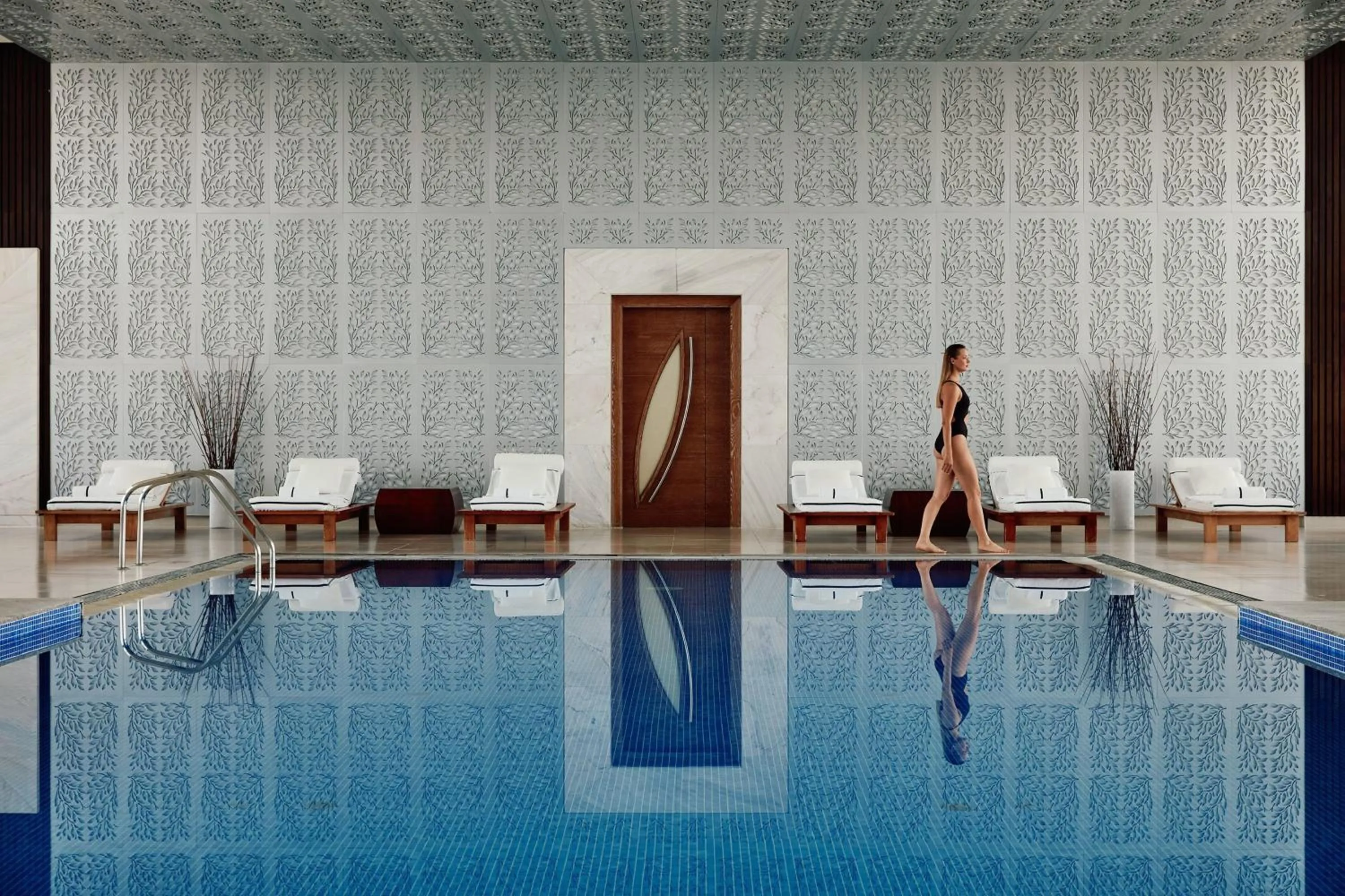 Swimming pool in JW Marriott Absheron Baku Hotel