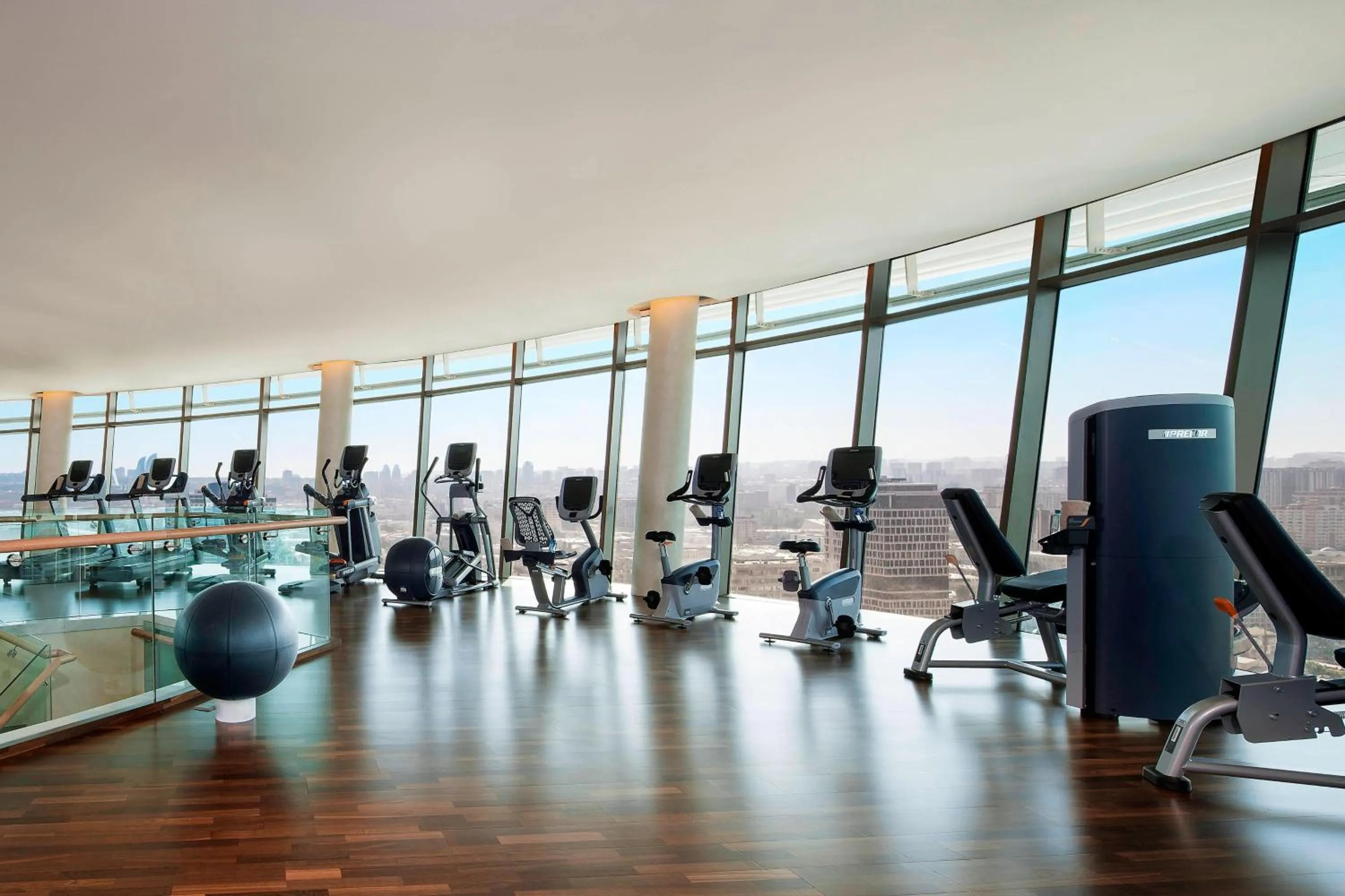 Fitness centre/facilities in JW Marriott Absheron Baku Hotel