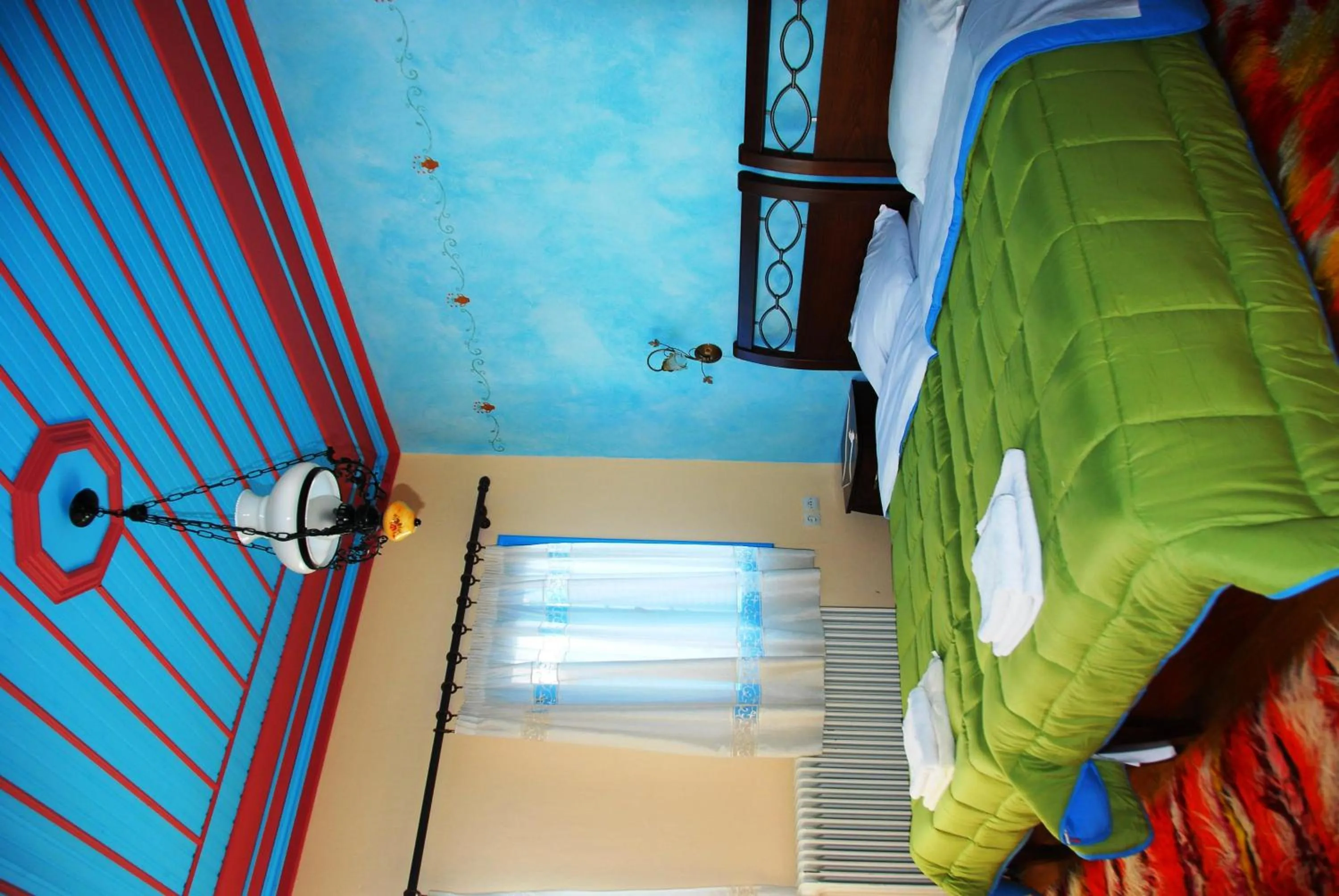 Bed in Hotel Ladias