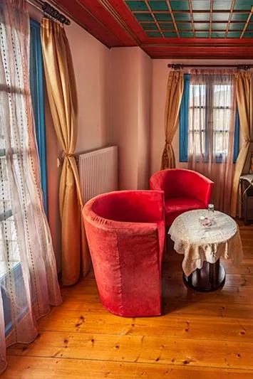 Seating area in Hotel Ladias
