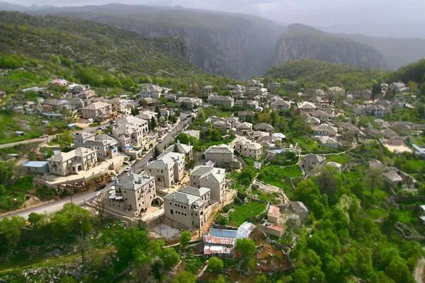 Bird's eye view in Hotel Ladias