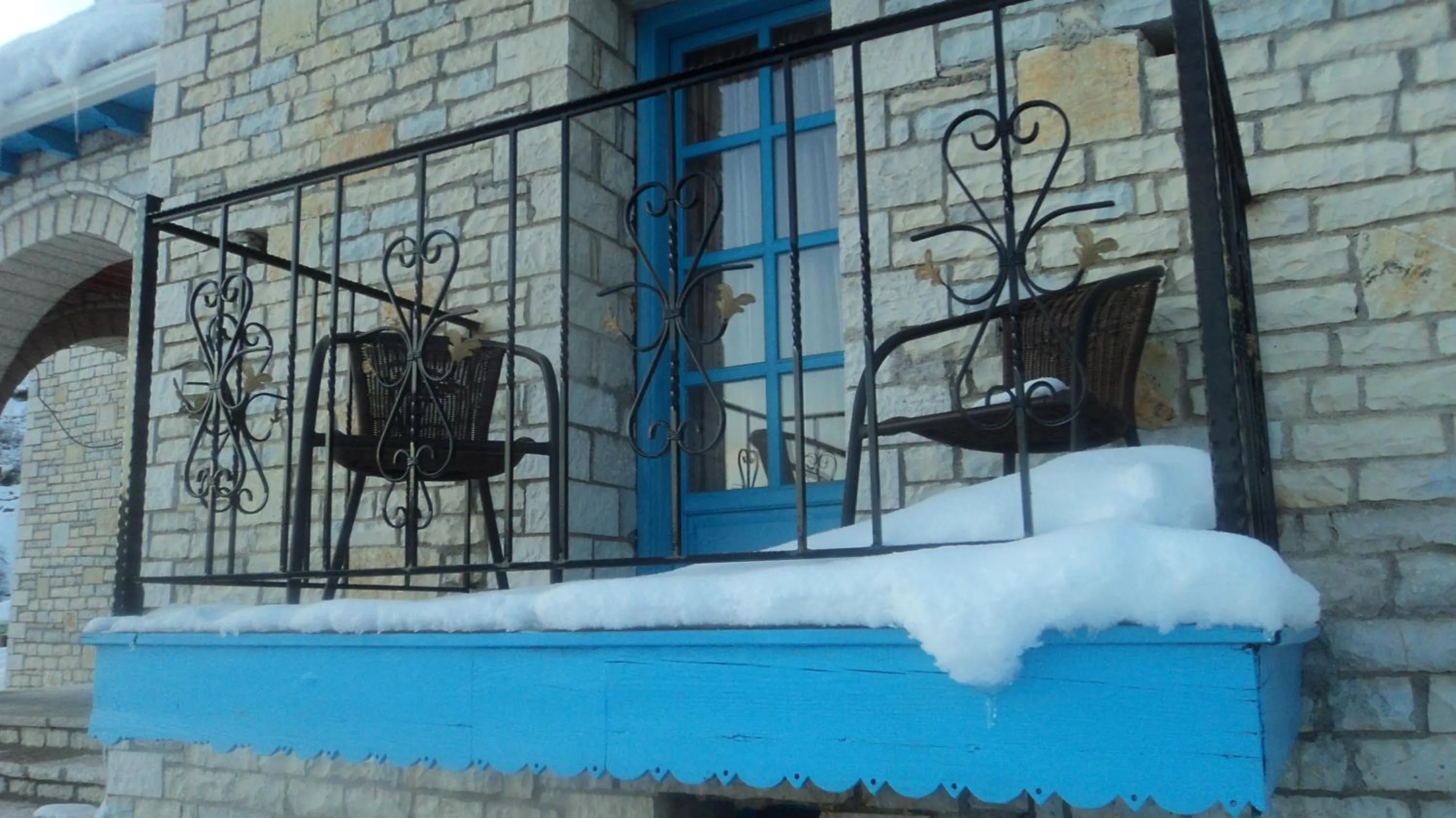 Balcony/Terrace in Hotel Ladias