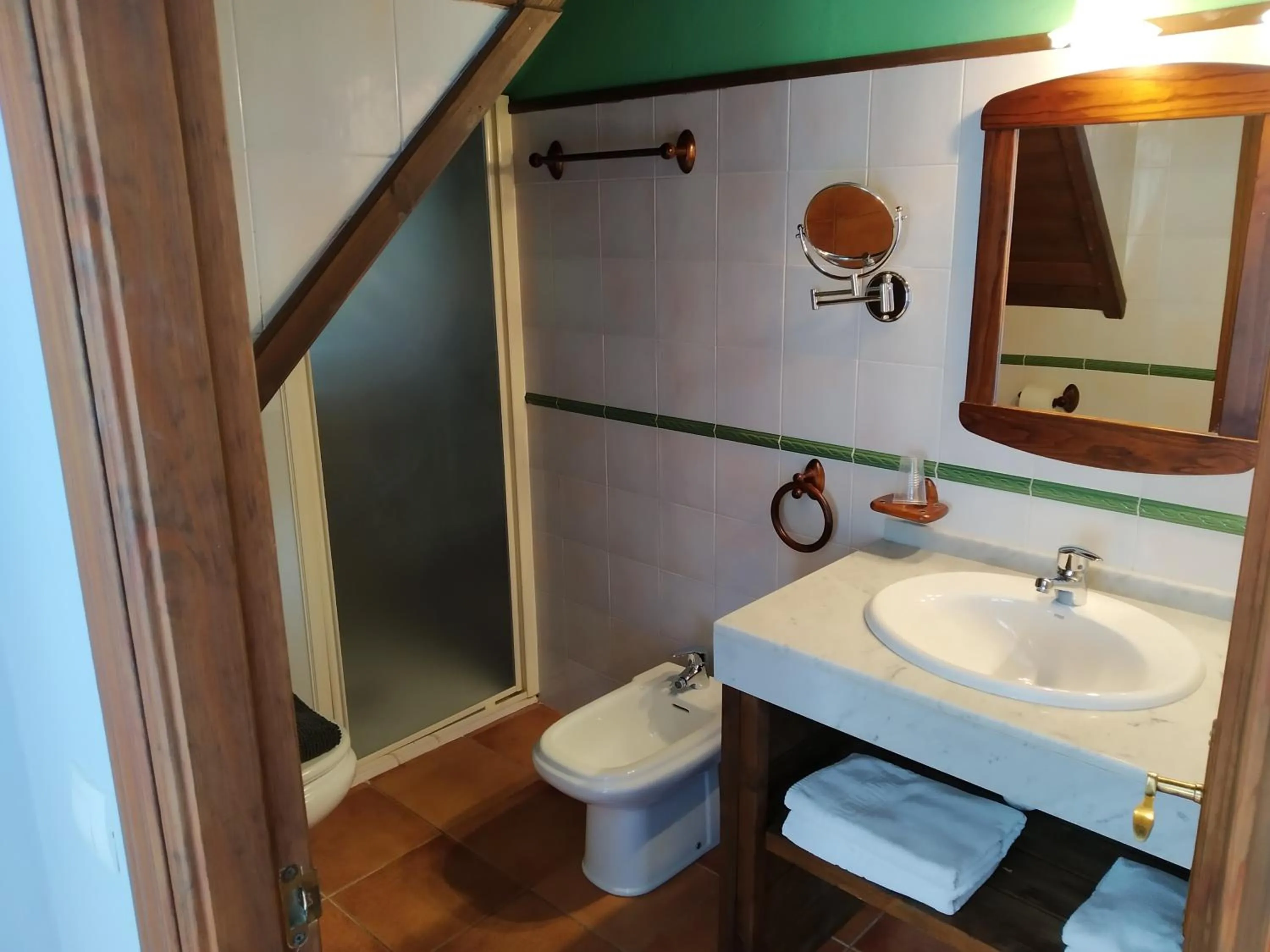 Bathroom in Hotelet de Betlan