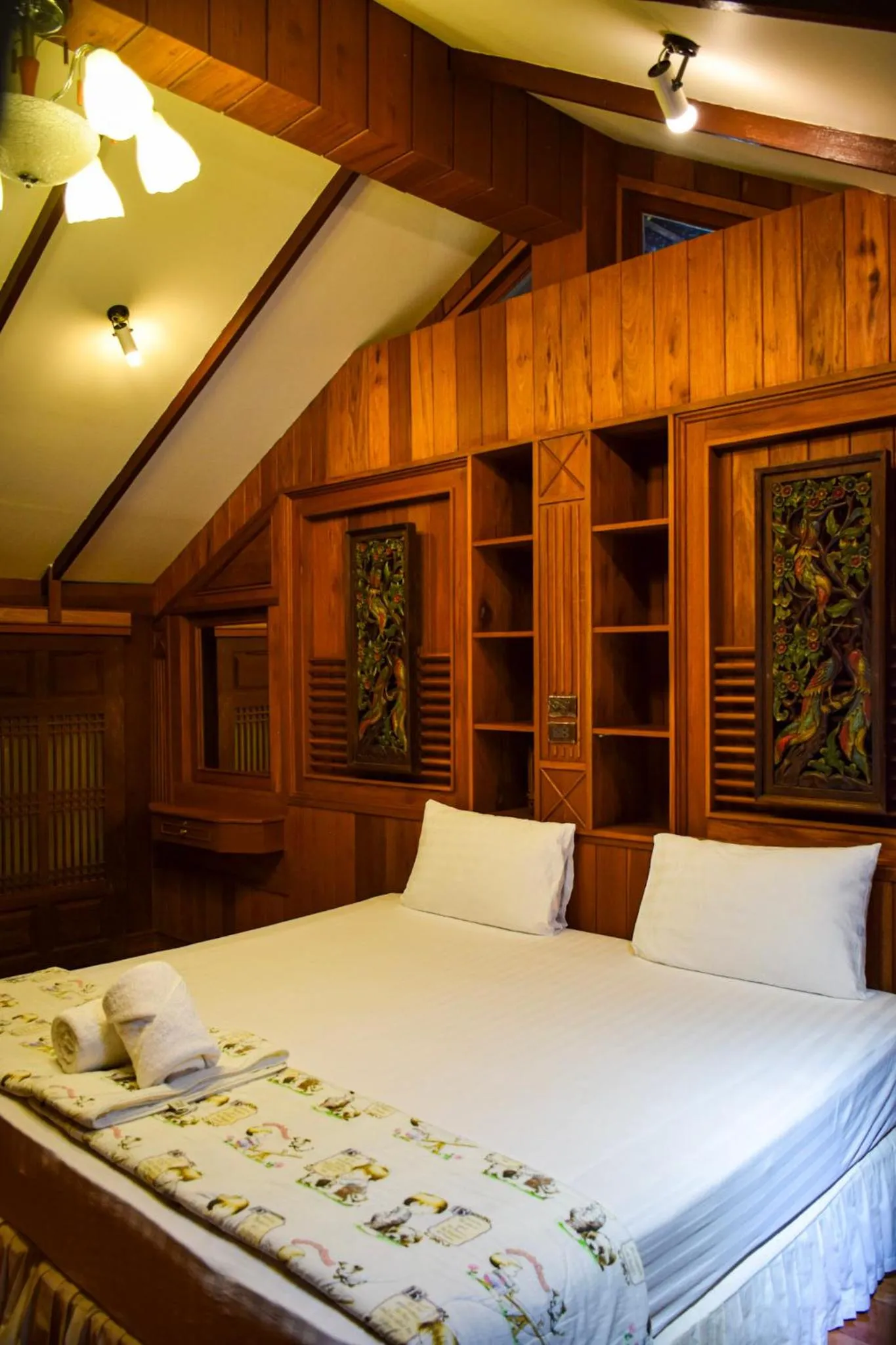Bed in The Mangrove Hideaway Kohchang