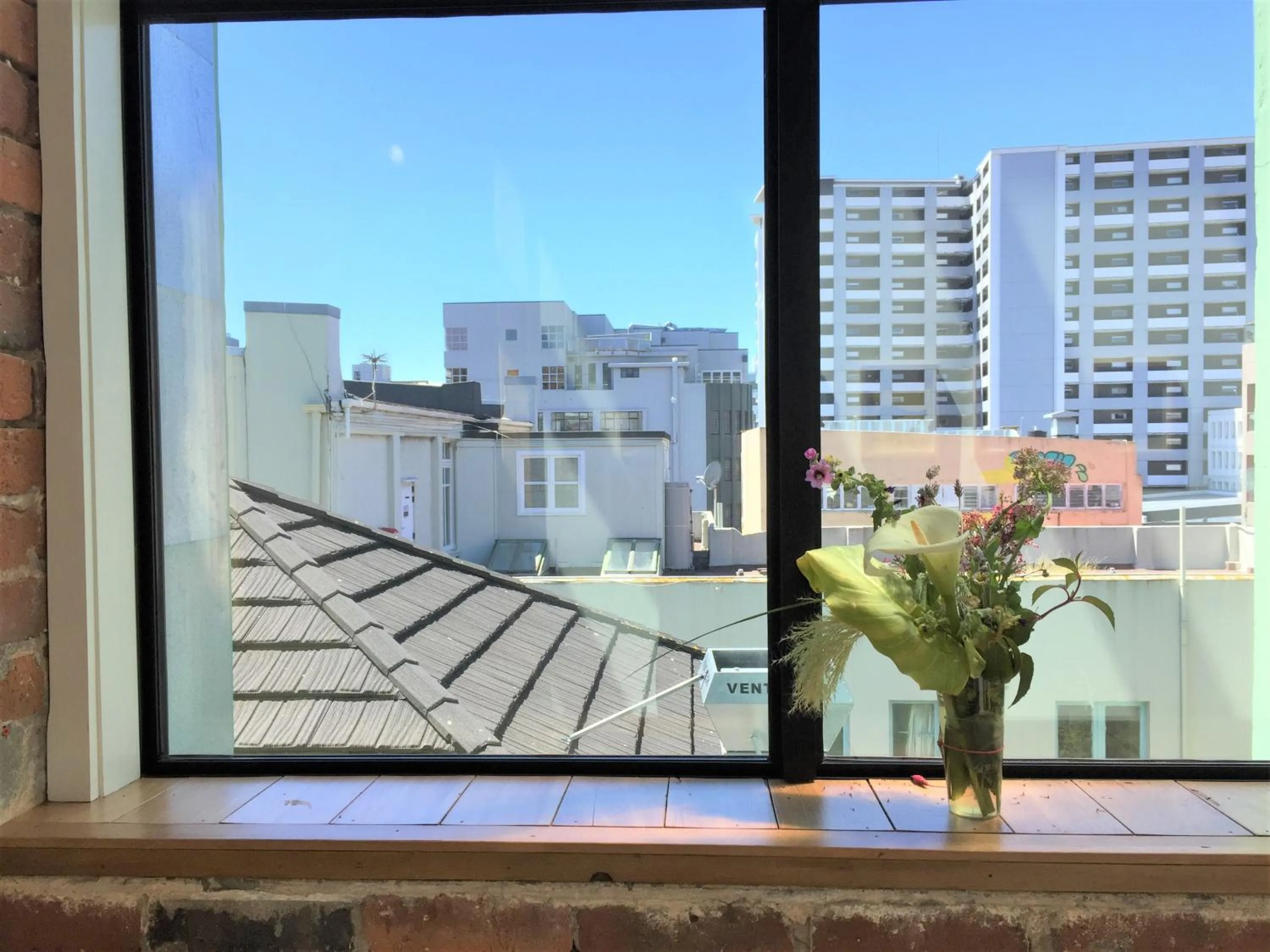 City view in The Marion Hostel