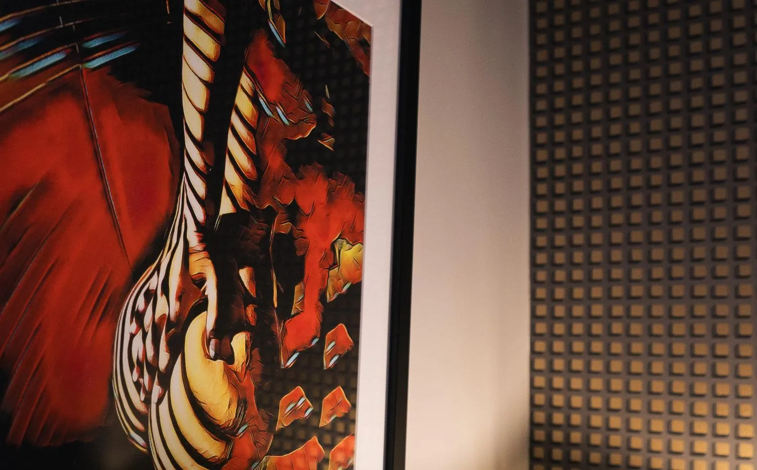 Decorative detail in Square Townhouse