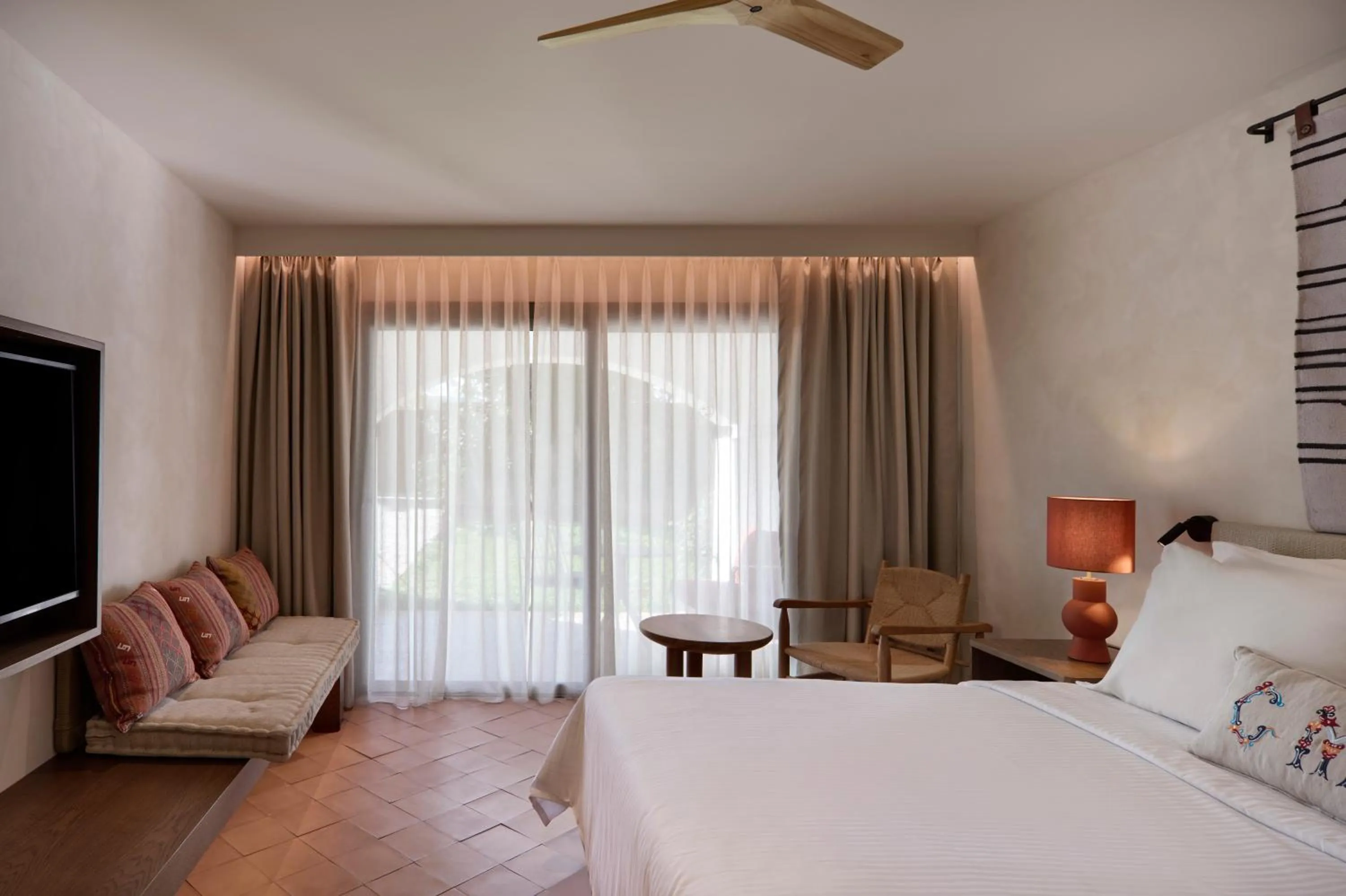 Bed in Creta Maris Resort