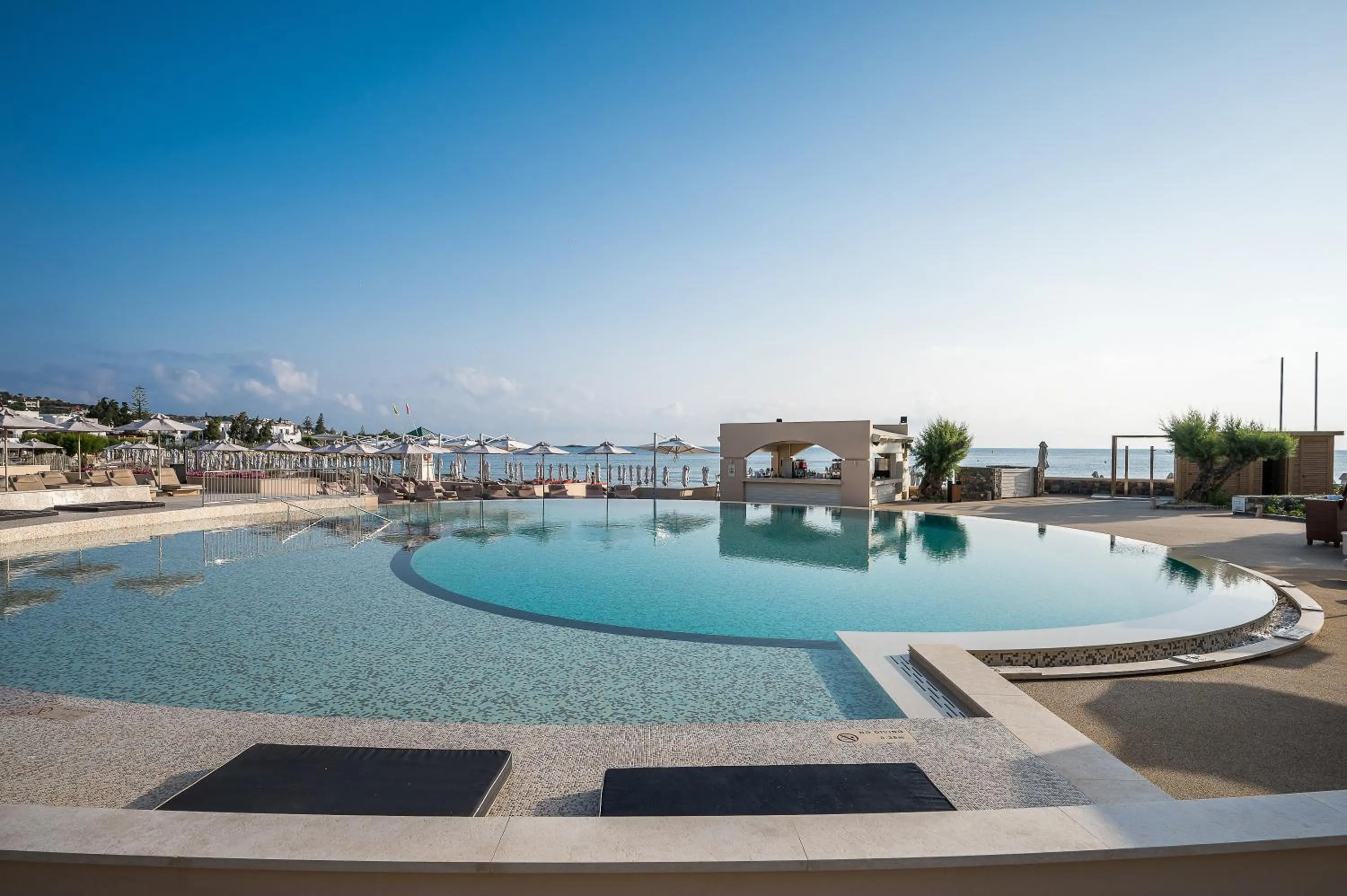 Pool view in Creta Maris Resort