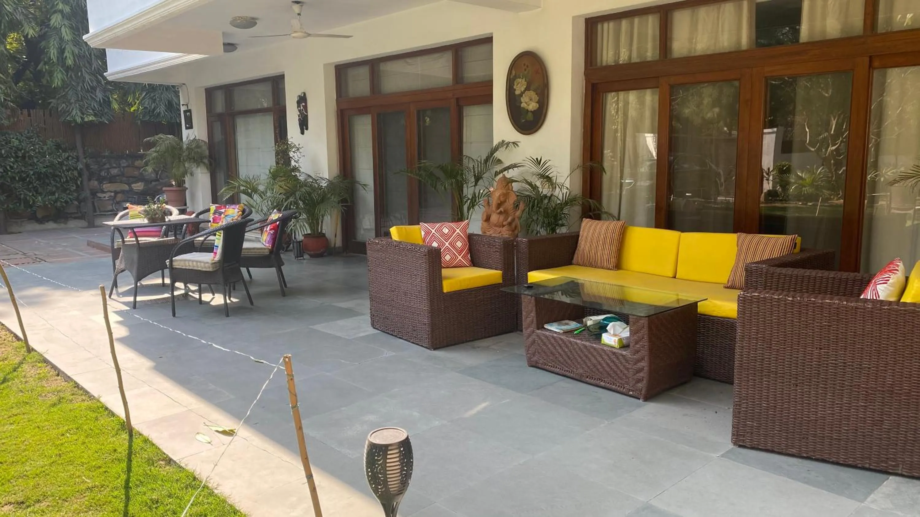 Patio in The Stay Inn New Delhi