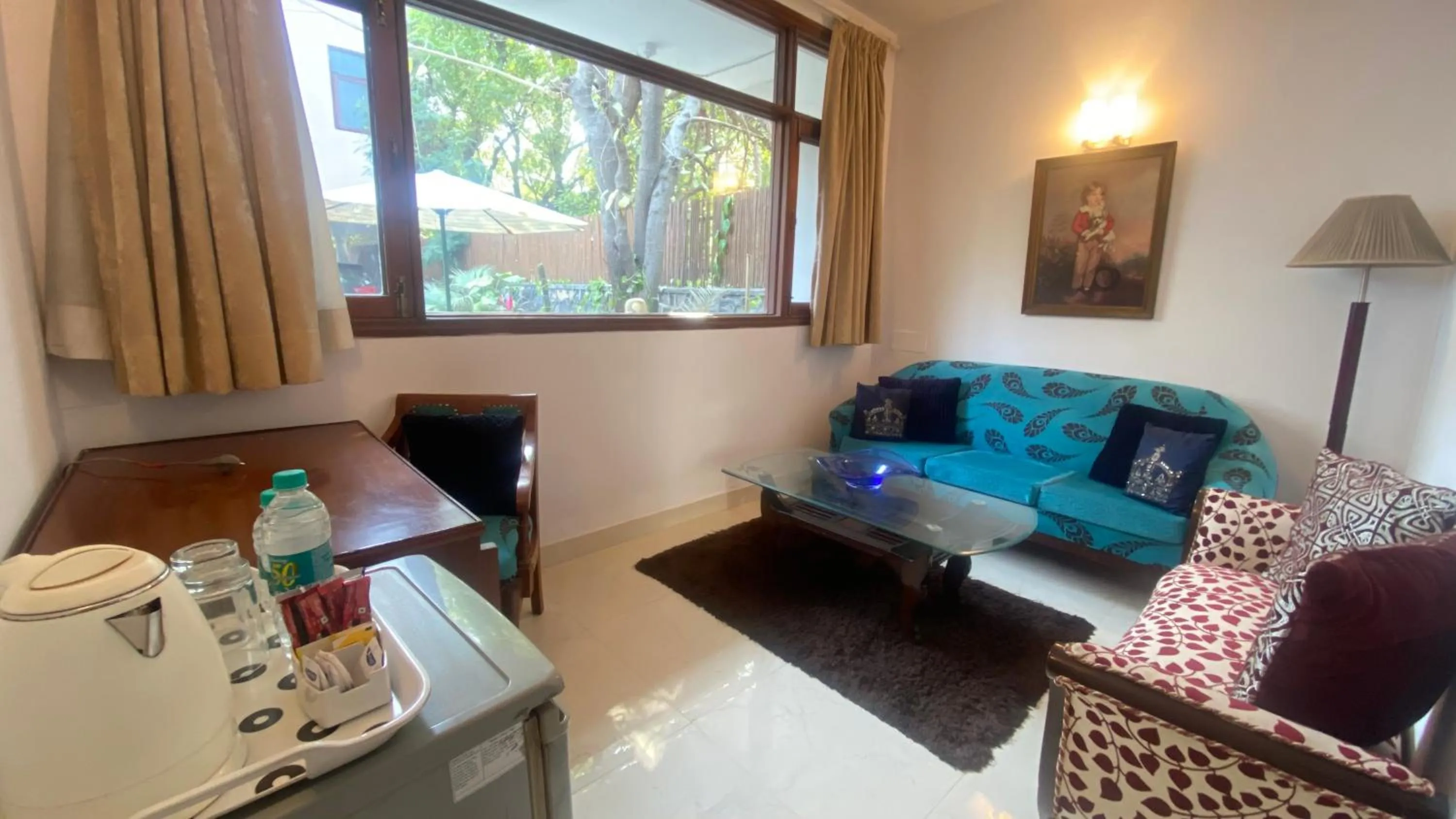 Seating area in The Stay Inn New Delhi