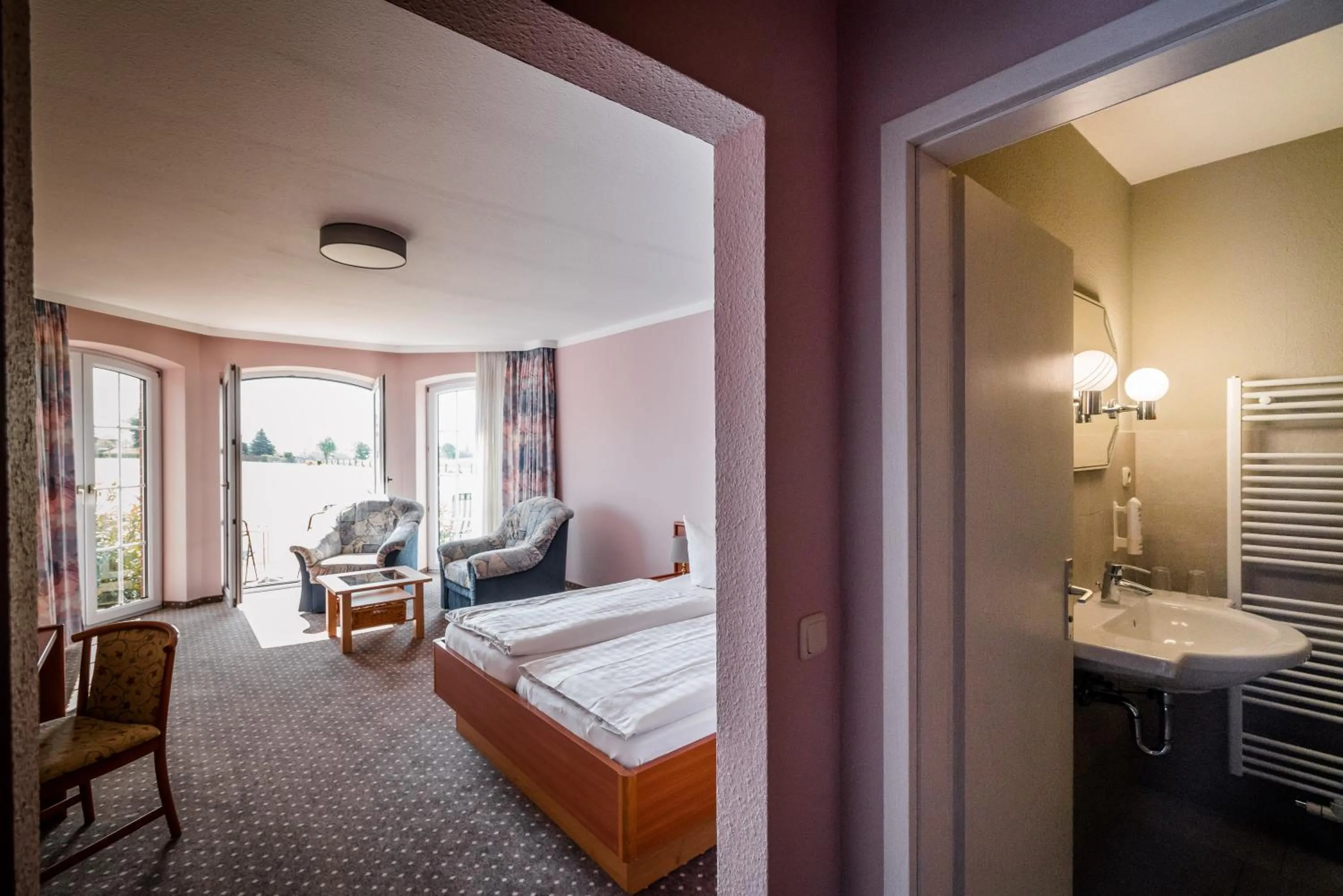 Bed in Hotel Marianne und Restaurant Kiek In