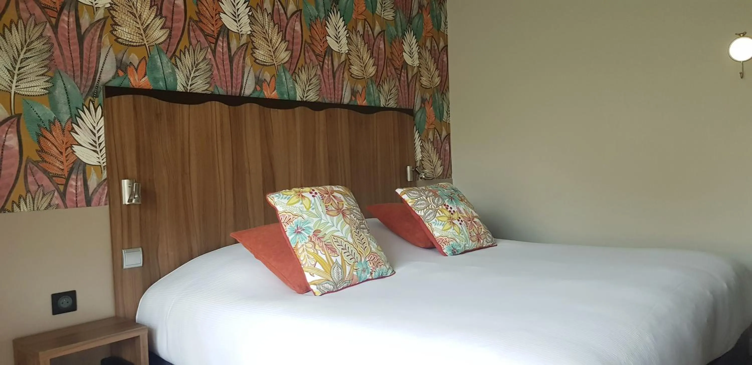 Bed in Hôtel Spa La Truite Dorée