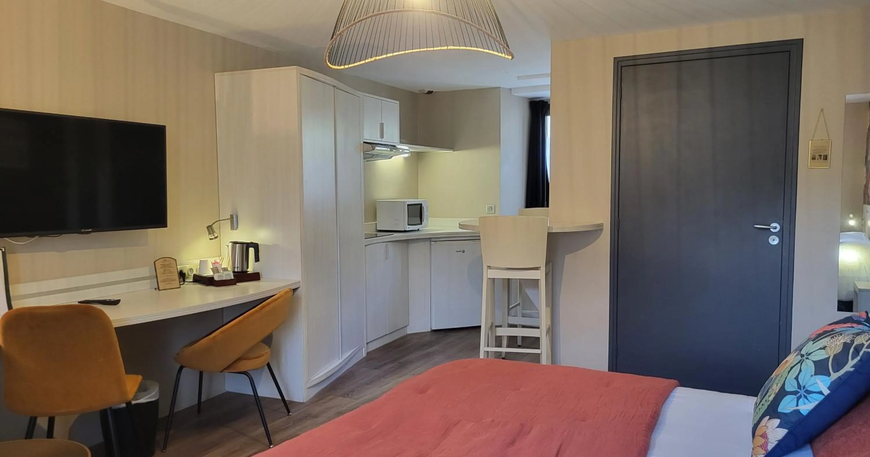 Bed in Hôtel Spa La Truite Dorée