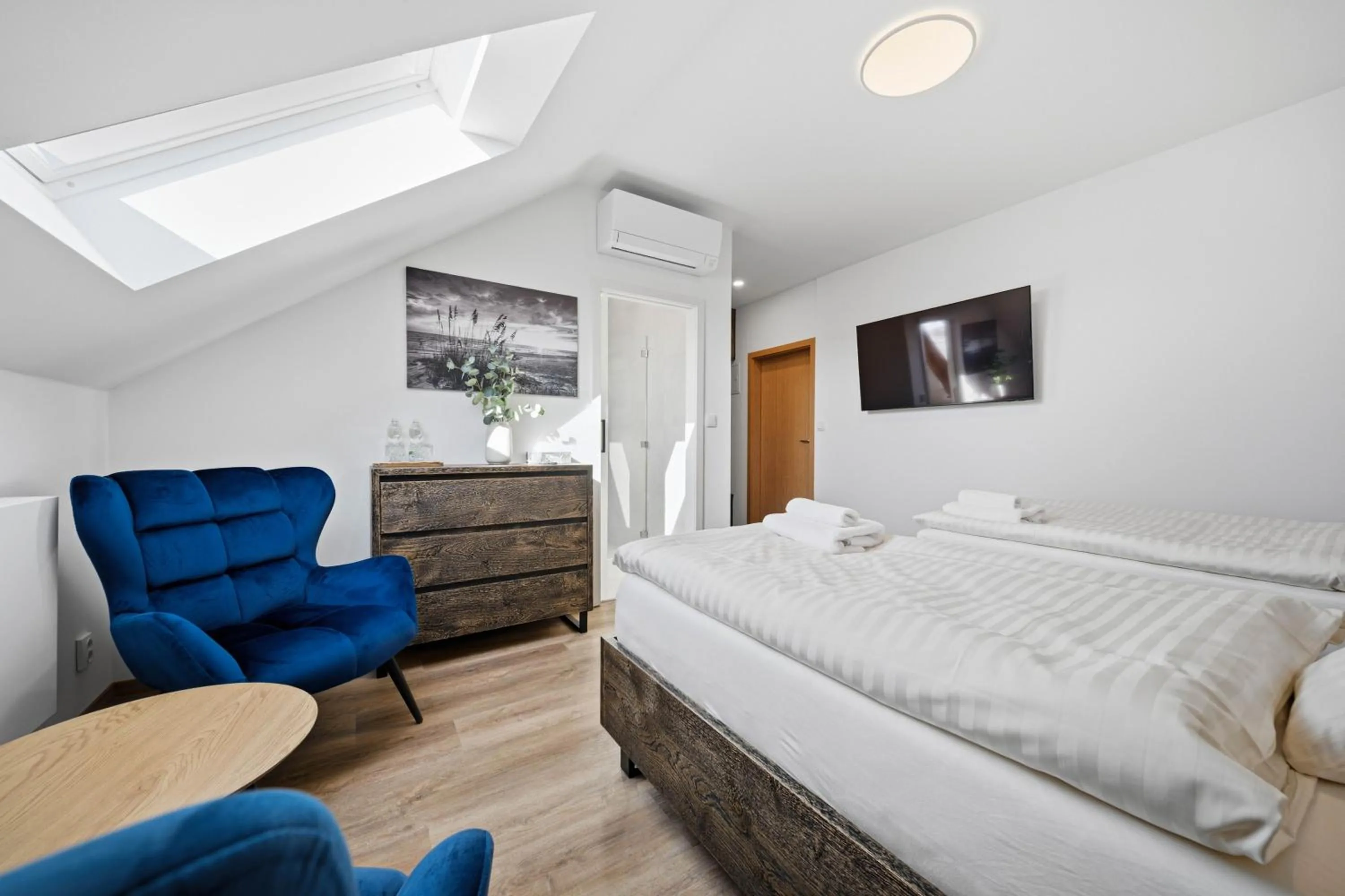 Twin Room - single occupancy in Blatenský dvůr