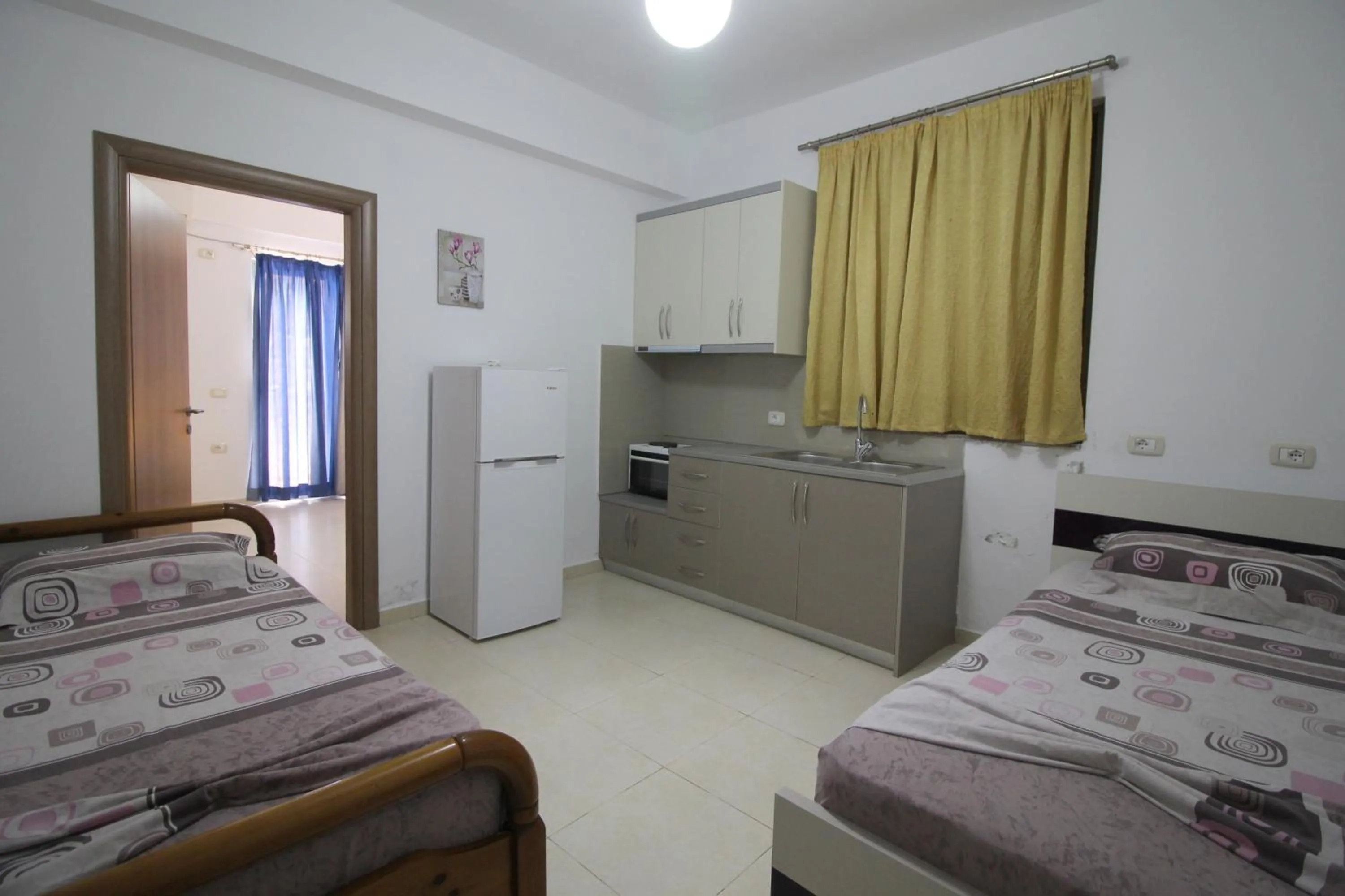 Bedroom, Bed in Hotel Argjiro