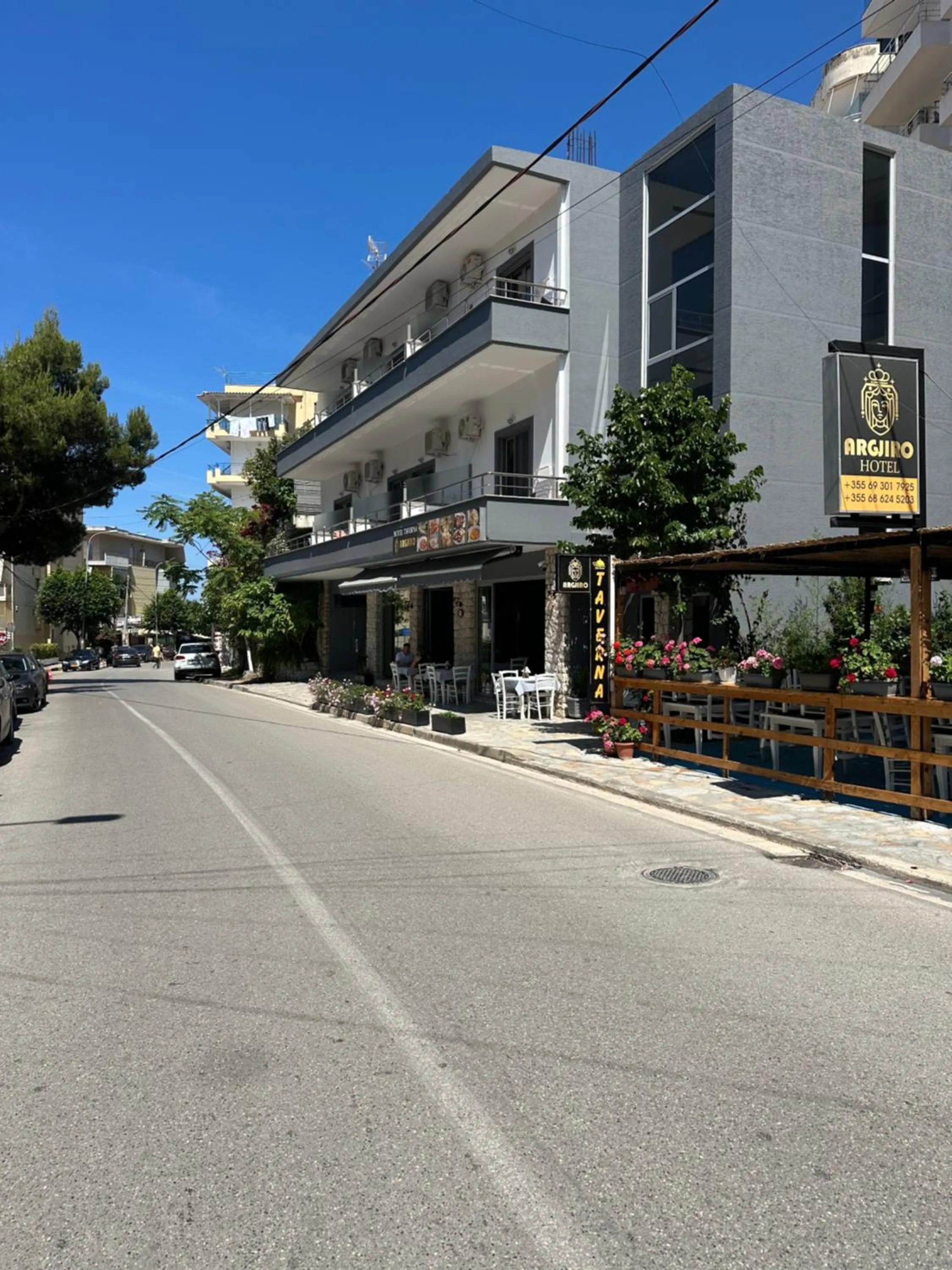 Property building in Hotel Argjiro