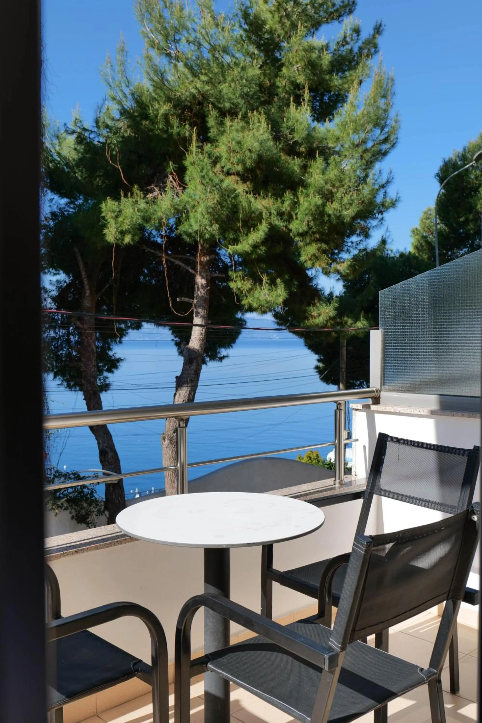 Balcony/Terrace in Hotel Argjiro