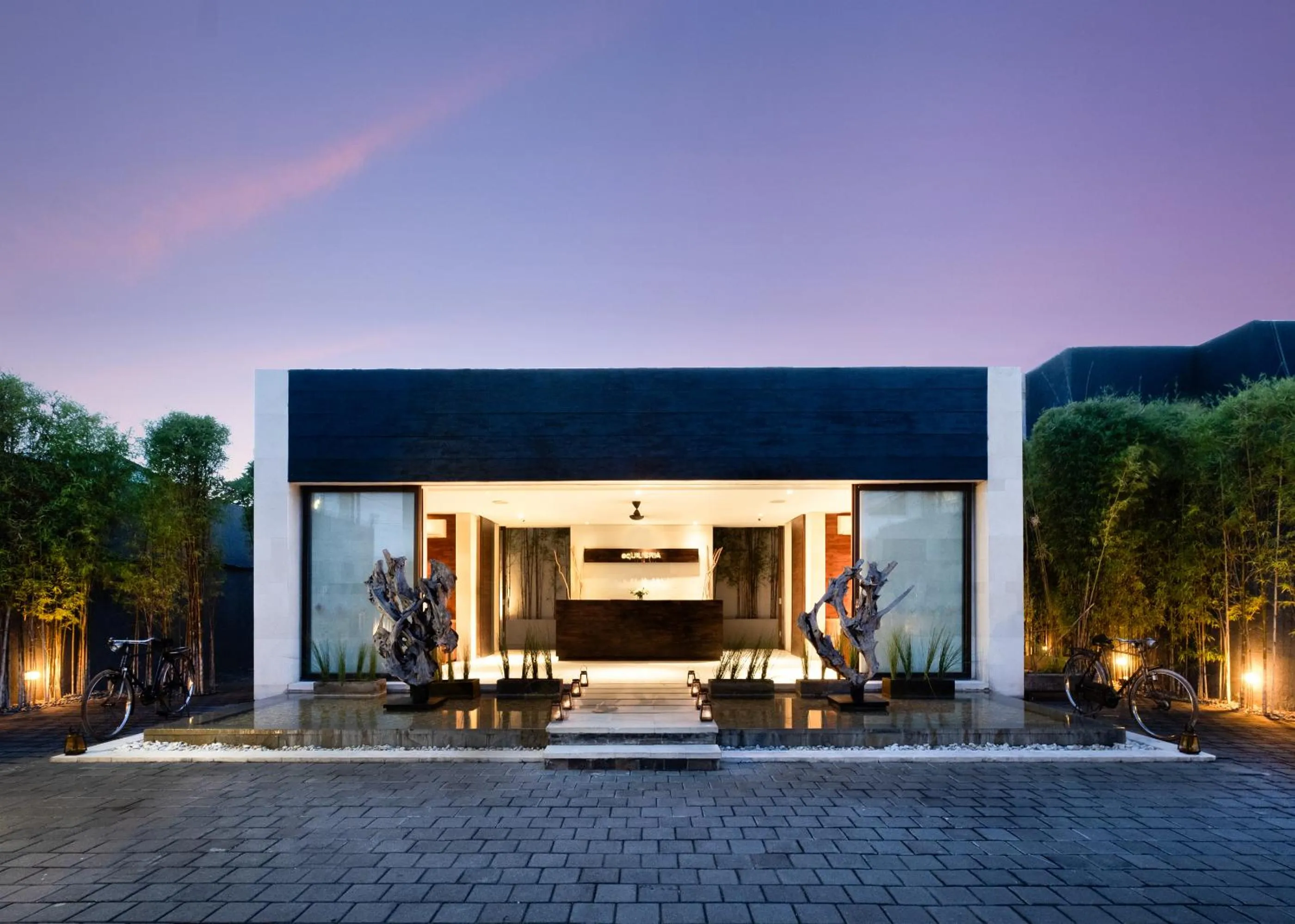 Lobby or reception in eqUILIBRIA Seminyak